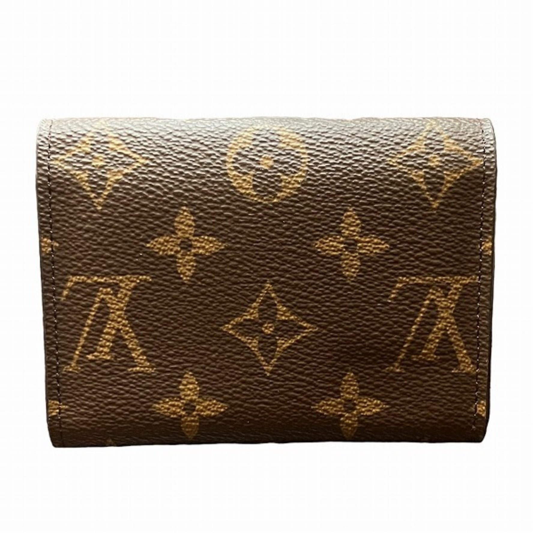 Louis Vuitton Monogram Porte Monnaie Rosary Wallet/Coin Case Wallet