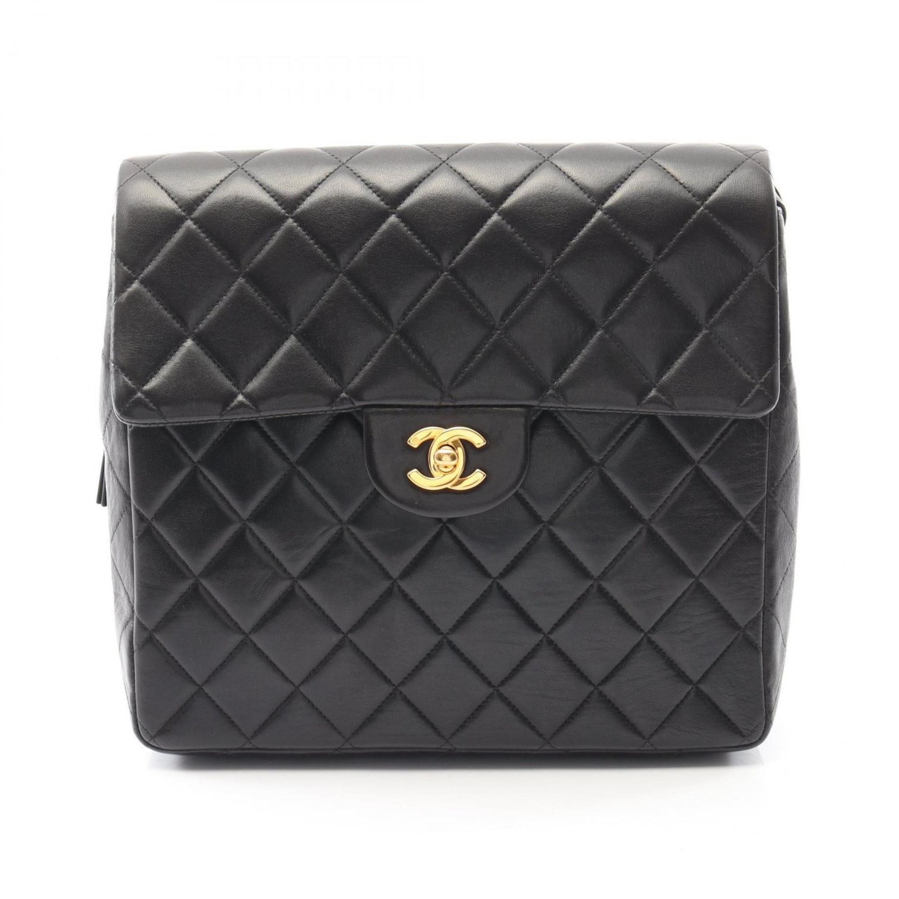 CHANEL Matelasse Backpack Bag in Lambskin Leather