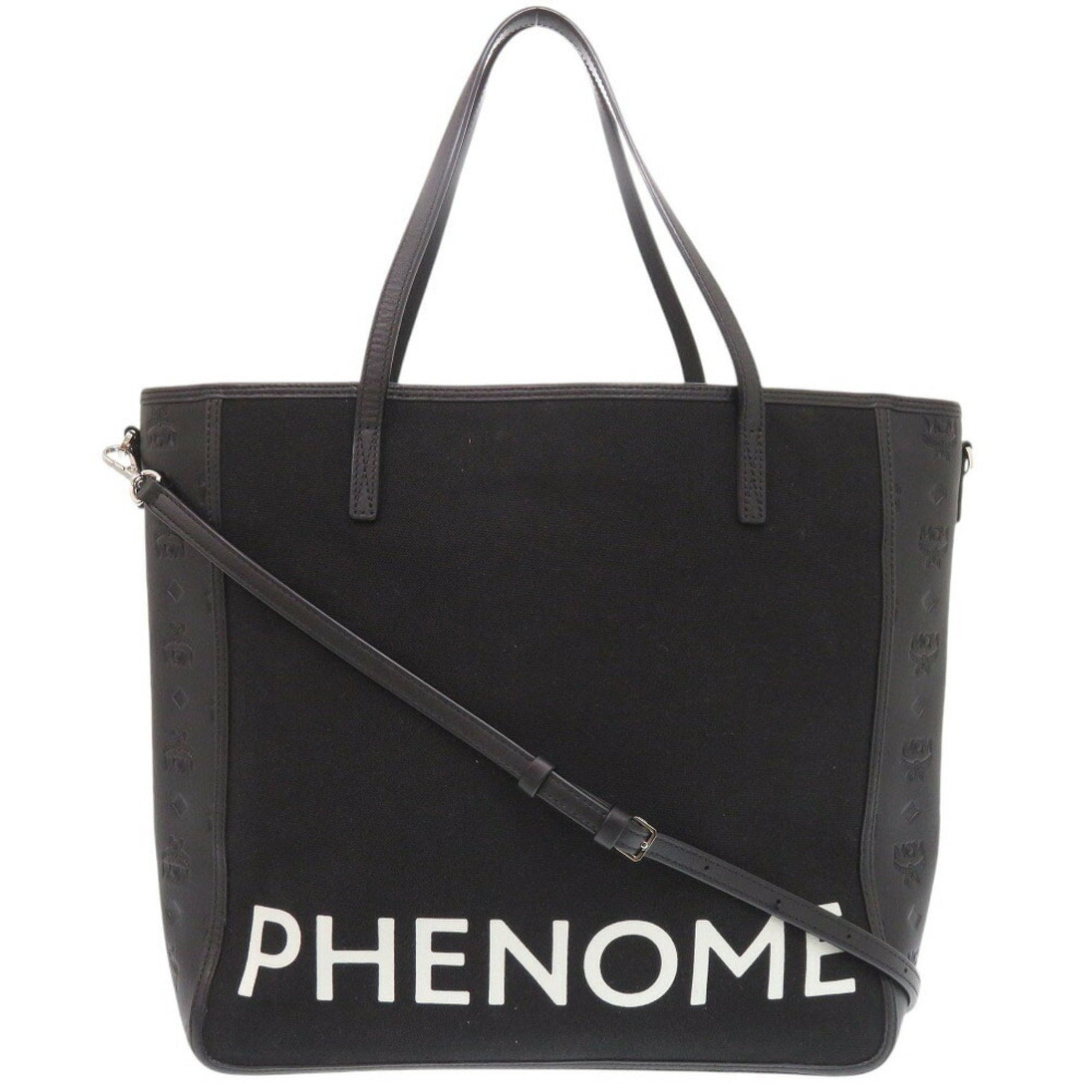MCM PHENOMENON+MCM Canvas/Leather Tote Bag