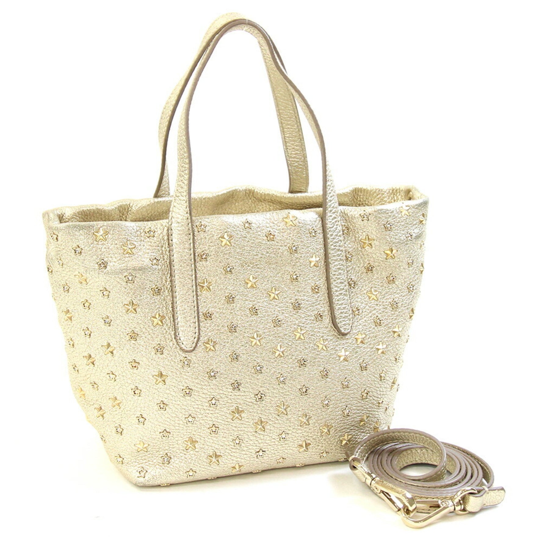 Jimmy Choo Handbag Star Studs Mini Sarah Leather Shoulder Bag