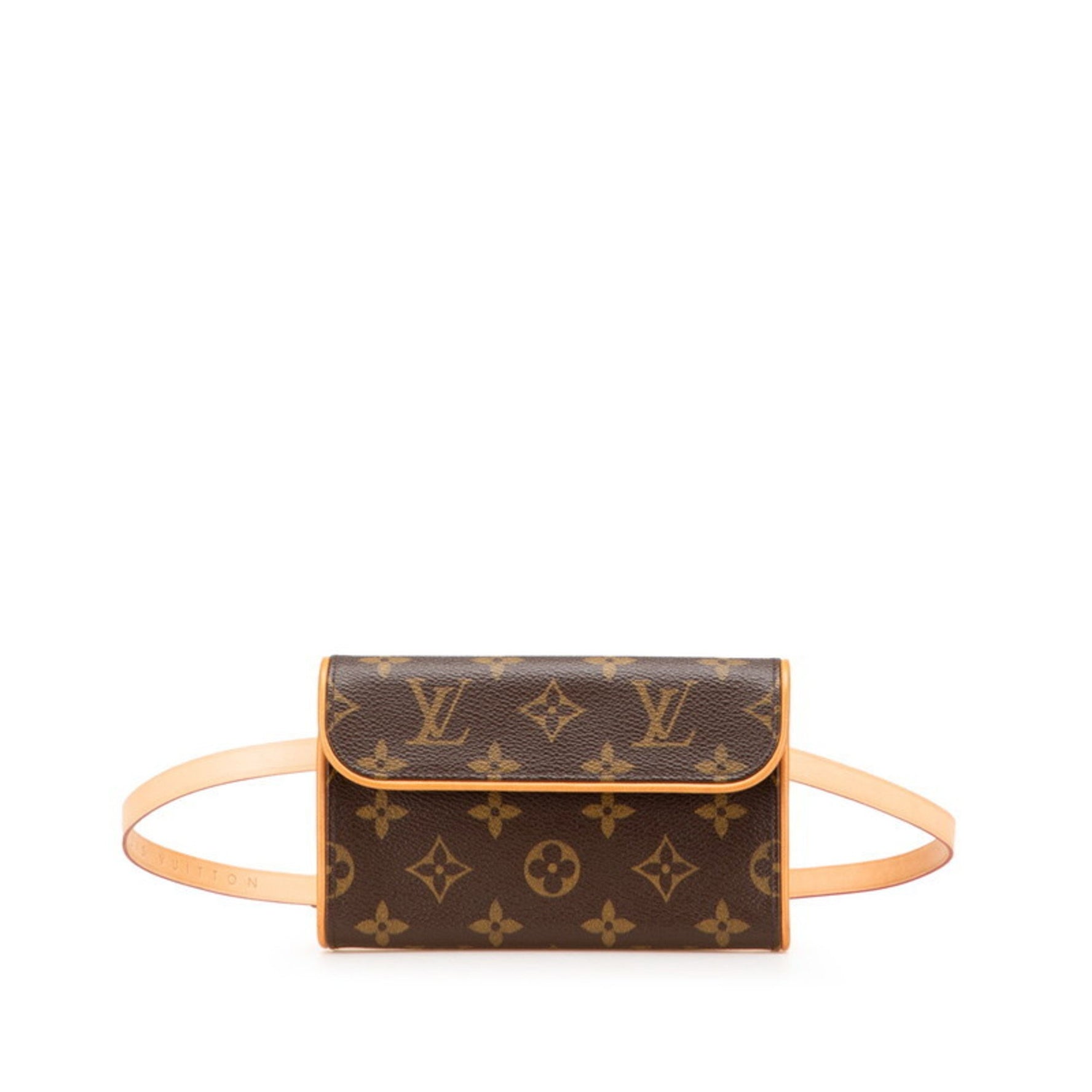 Louis Vuitton Monogram Florentine XS Waist Bag/Body Bag M51855 Brown PVC Leather Women's LOUIS VUITTON