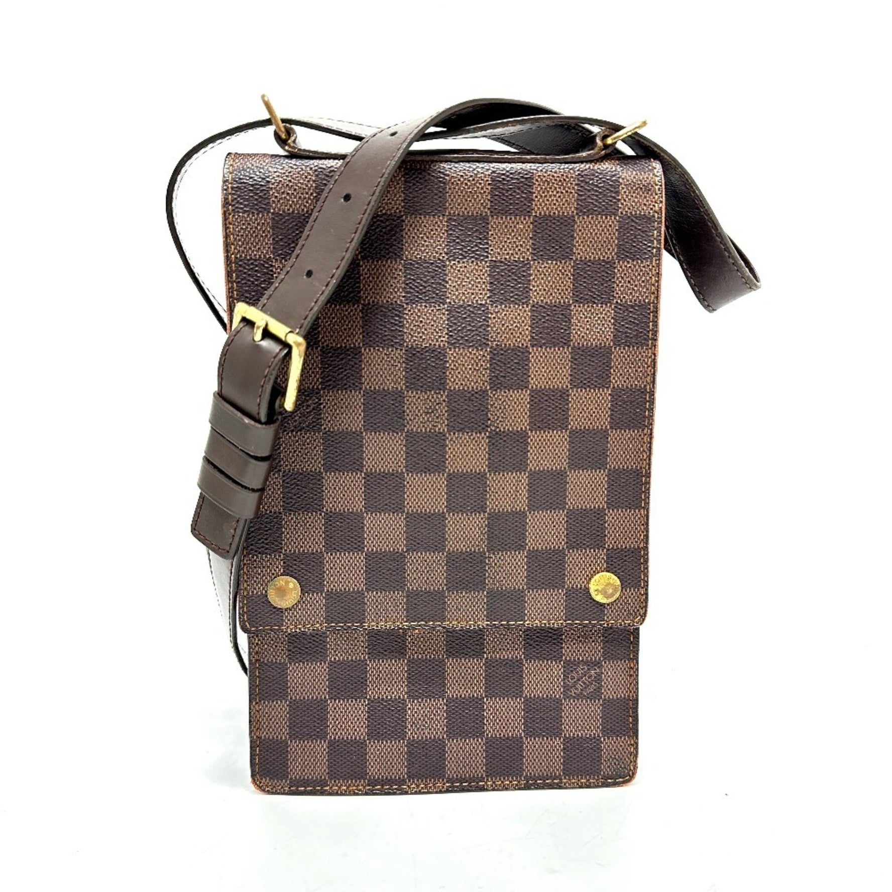 Louis Vuitton Damier Portobello Bag, Crossbody Pochette Shoulder Canvas, Men's