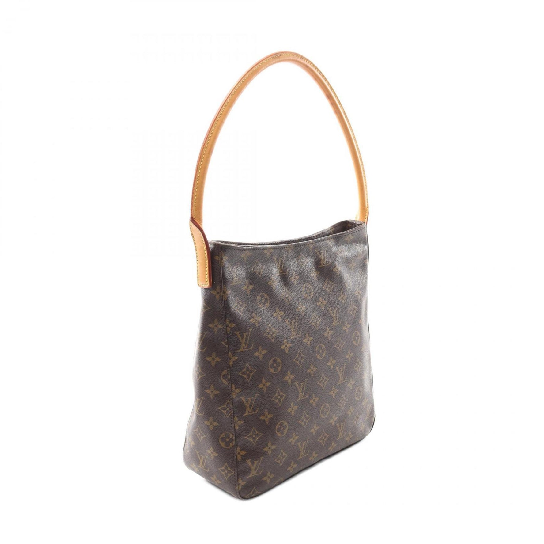 Louis Vuitton Looping GM Shoulder Bag in Coated Canvas and Leather with Monogram Design