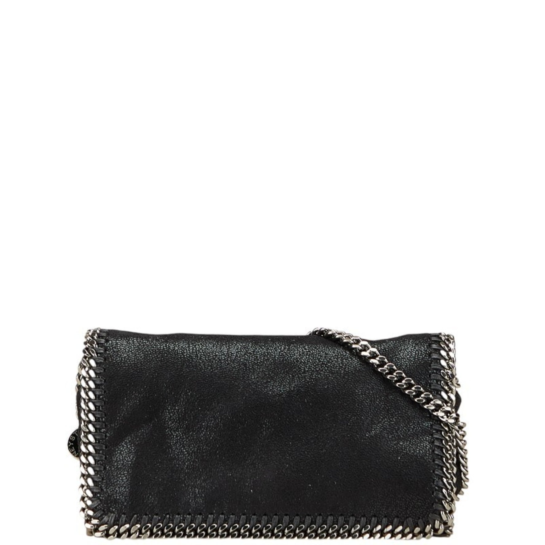 Stella McCartney Falabella Chain Shoulder Bag in and Silver Polyester