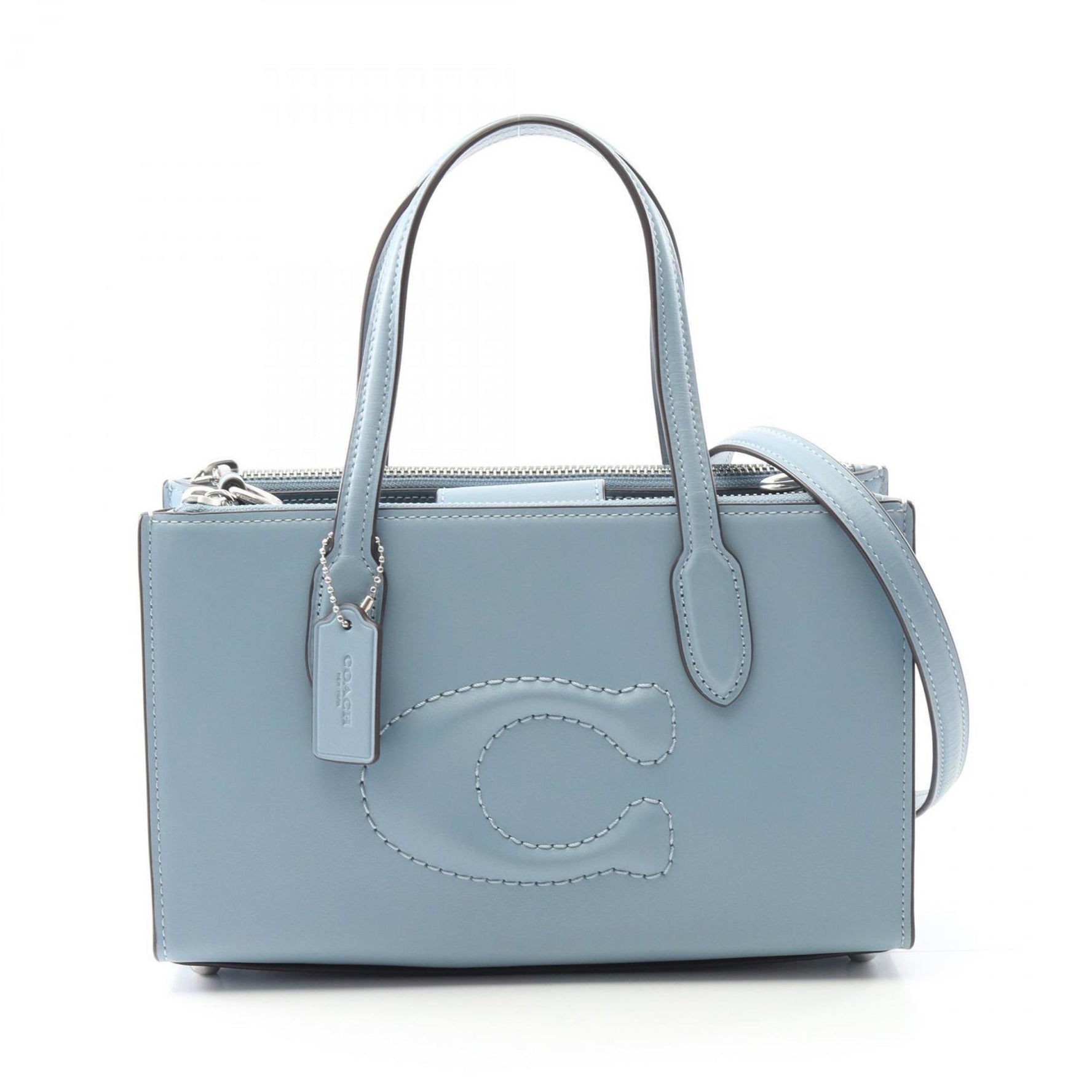 Coach Nina Small Tote Handbag, Leather