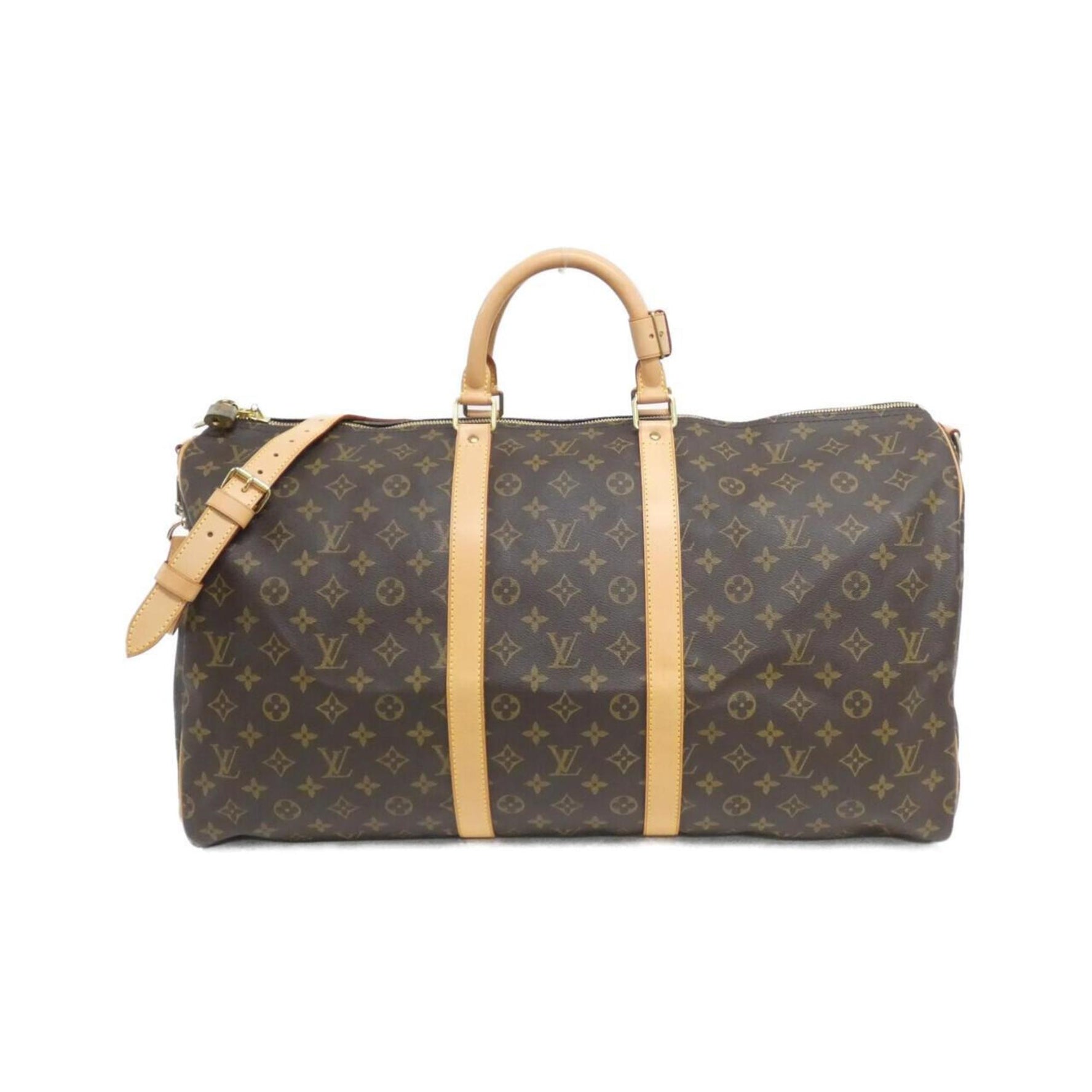 Louis Vuitton Monogram Keepall Bandouliere Boston Bag