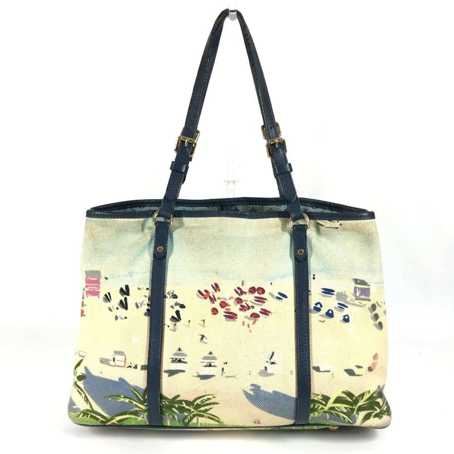 Louis Vuitton Ior Cabas PM Escar Bag Shoulder Tote Canvas