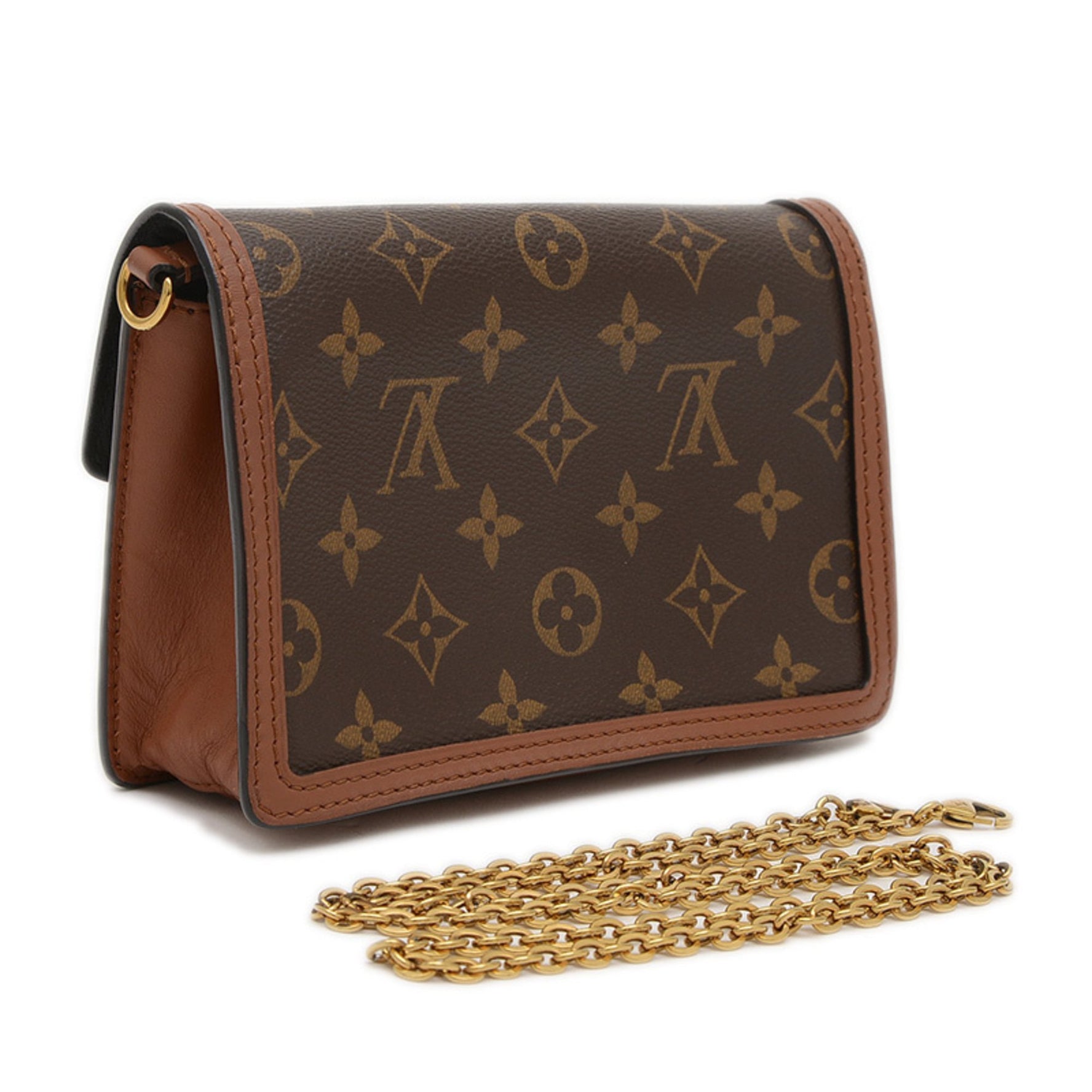 Louis Vuitton Monogram Reverse Portefeuille Dauphine Shoulder Bag