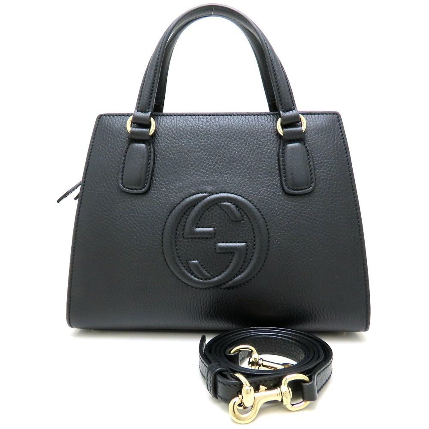 GUCCI Handbag Soho Leather Outlet