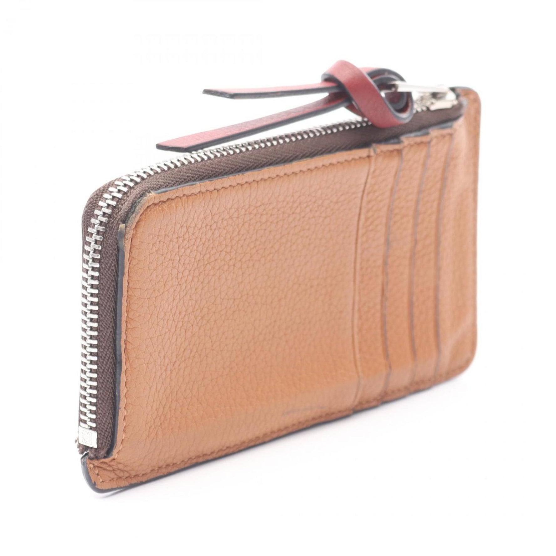 LOEWE Anagram Coin Card Holder Wallet/Coin Case, Leather
