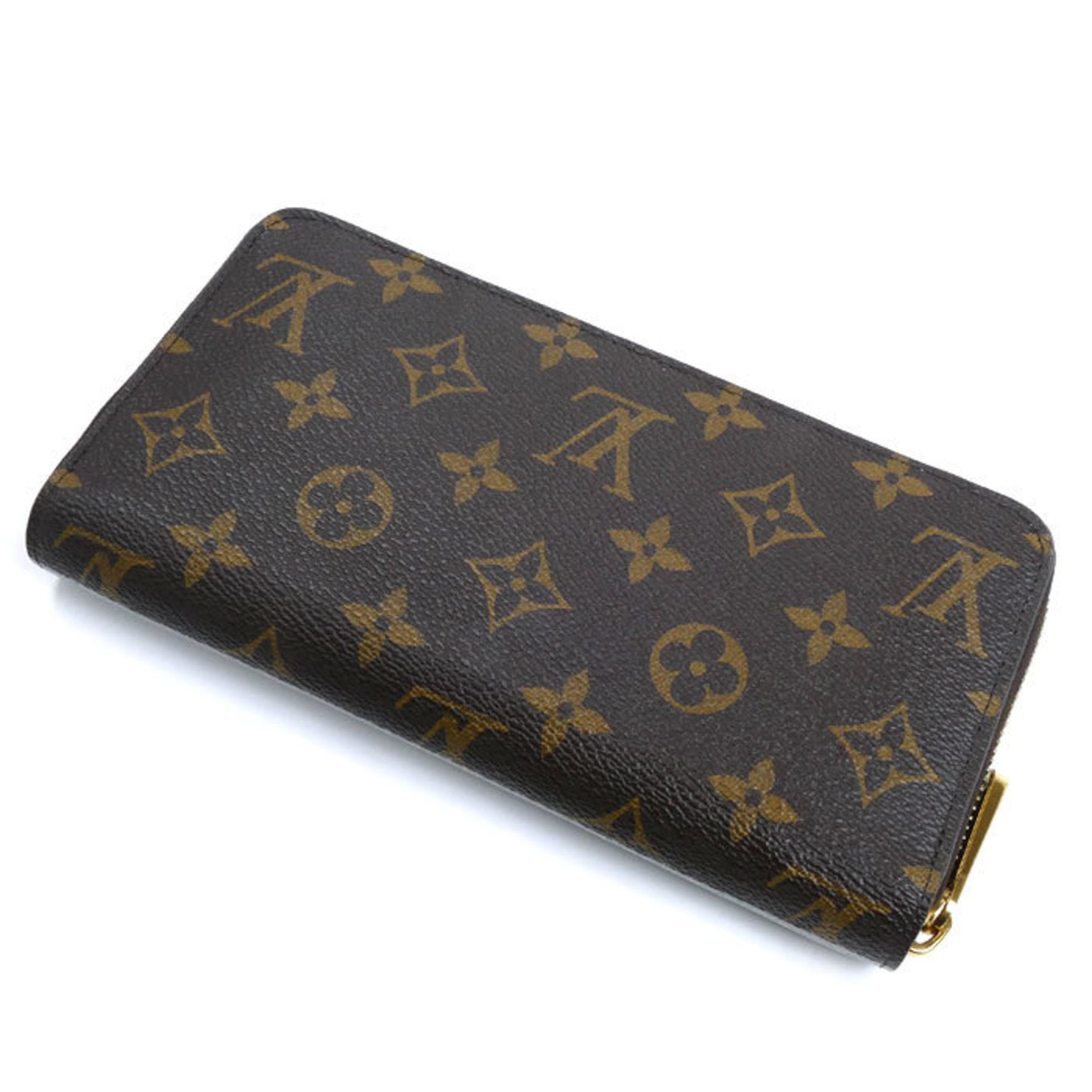 LOUIS VUITTON Louis Vuitton Vivienne Zippy Wallet, Round, Monogram, Brown and Pink, M81544 IC, Women's