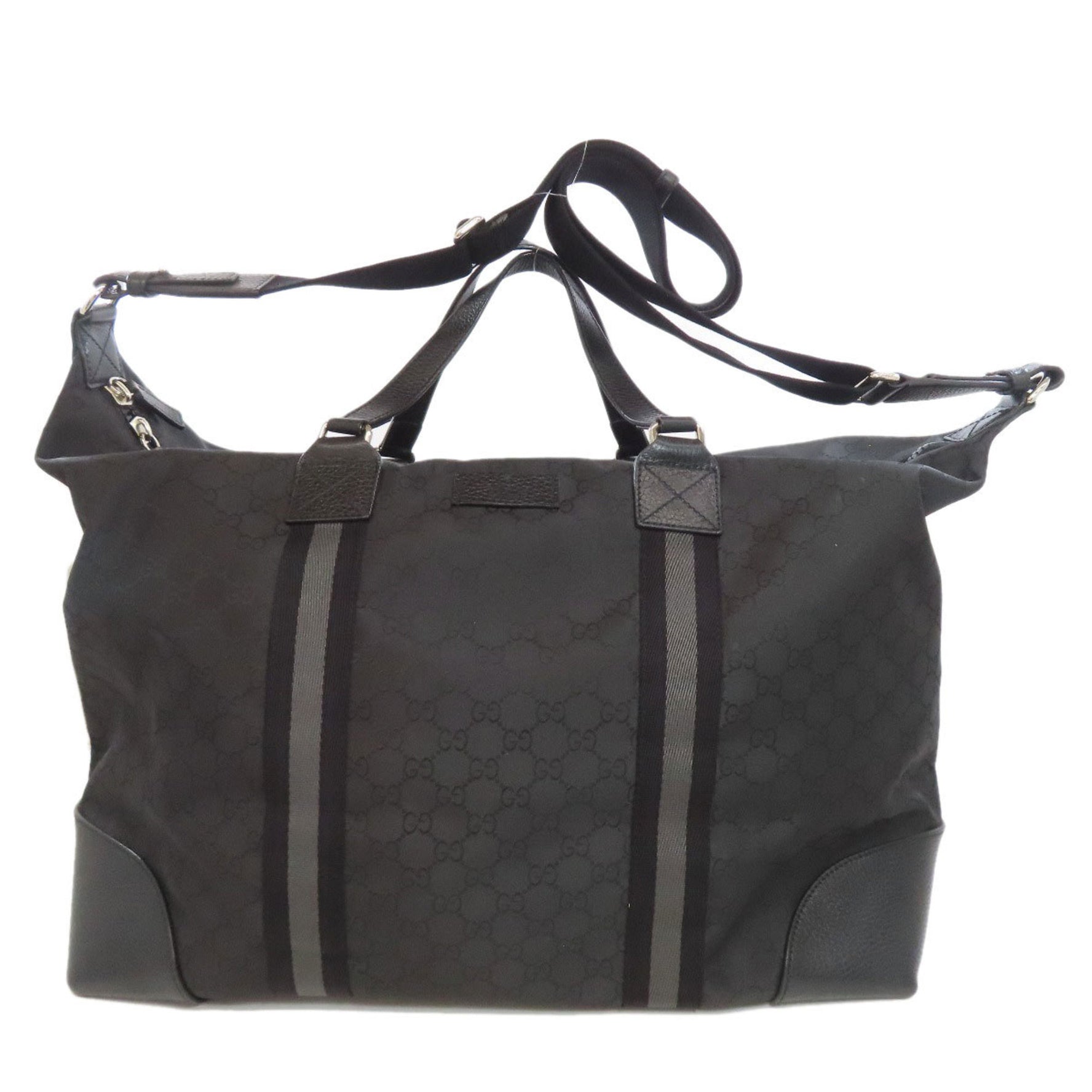 Gucci GG Outlet Boston Bag Nylon Material