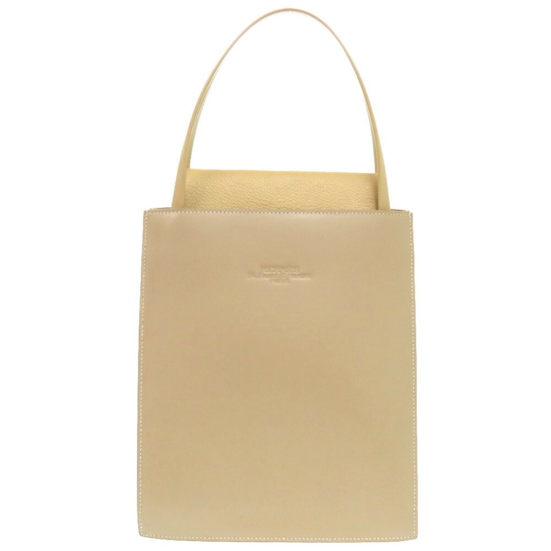 Hermes Lucy MM Box Calf Chevre Tote Bag 1430