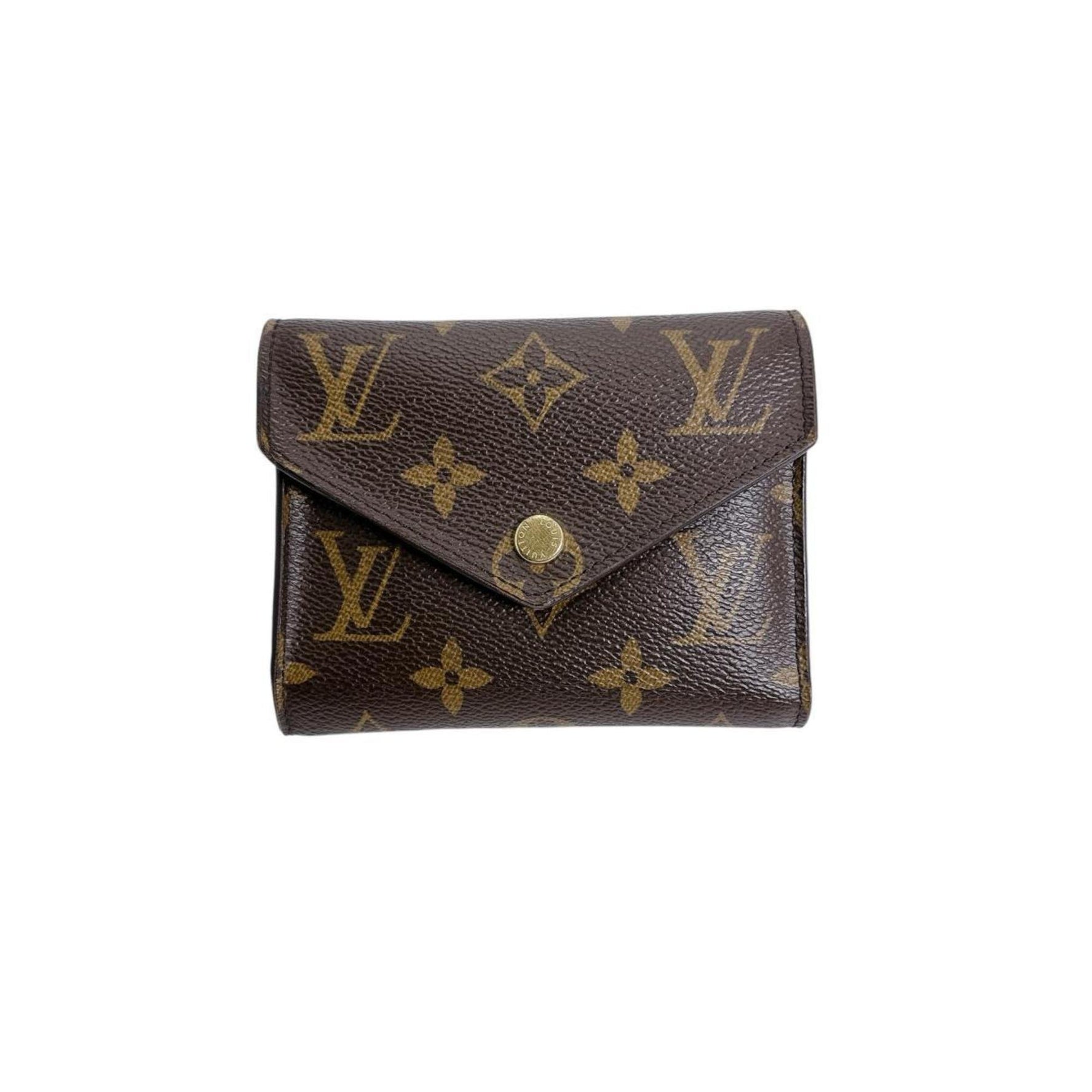 Louis Vuitton Monogram Victorine Tri-fold Wallet in Canvas
