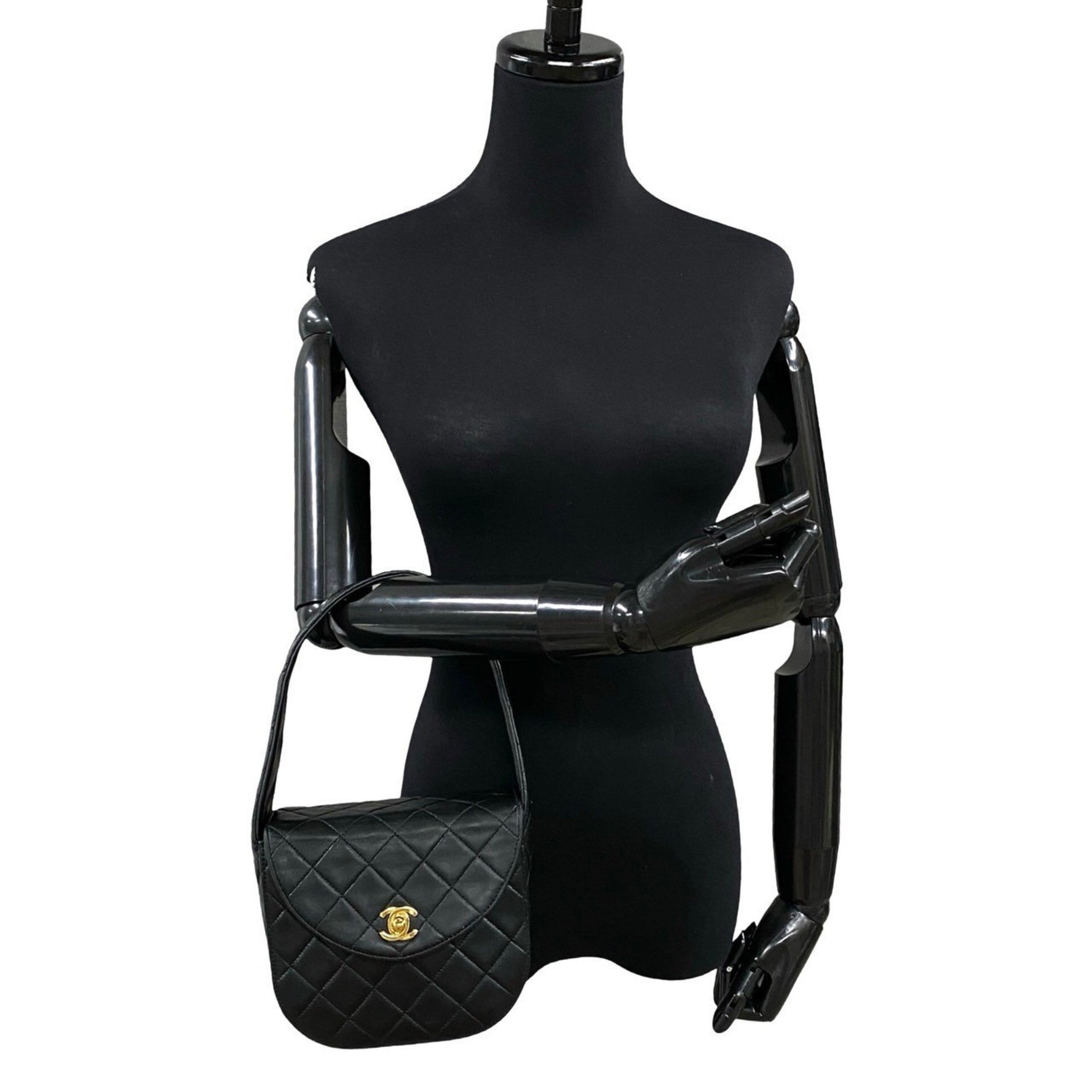 CHANEL Matelasse Coco Lambskin Turnlock Handbag, 103-2