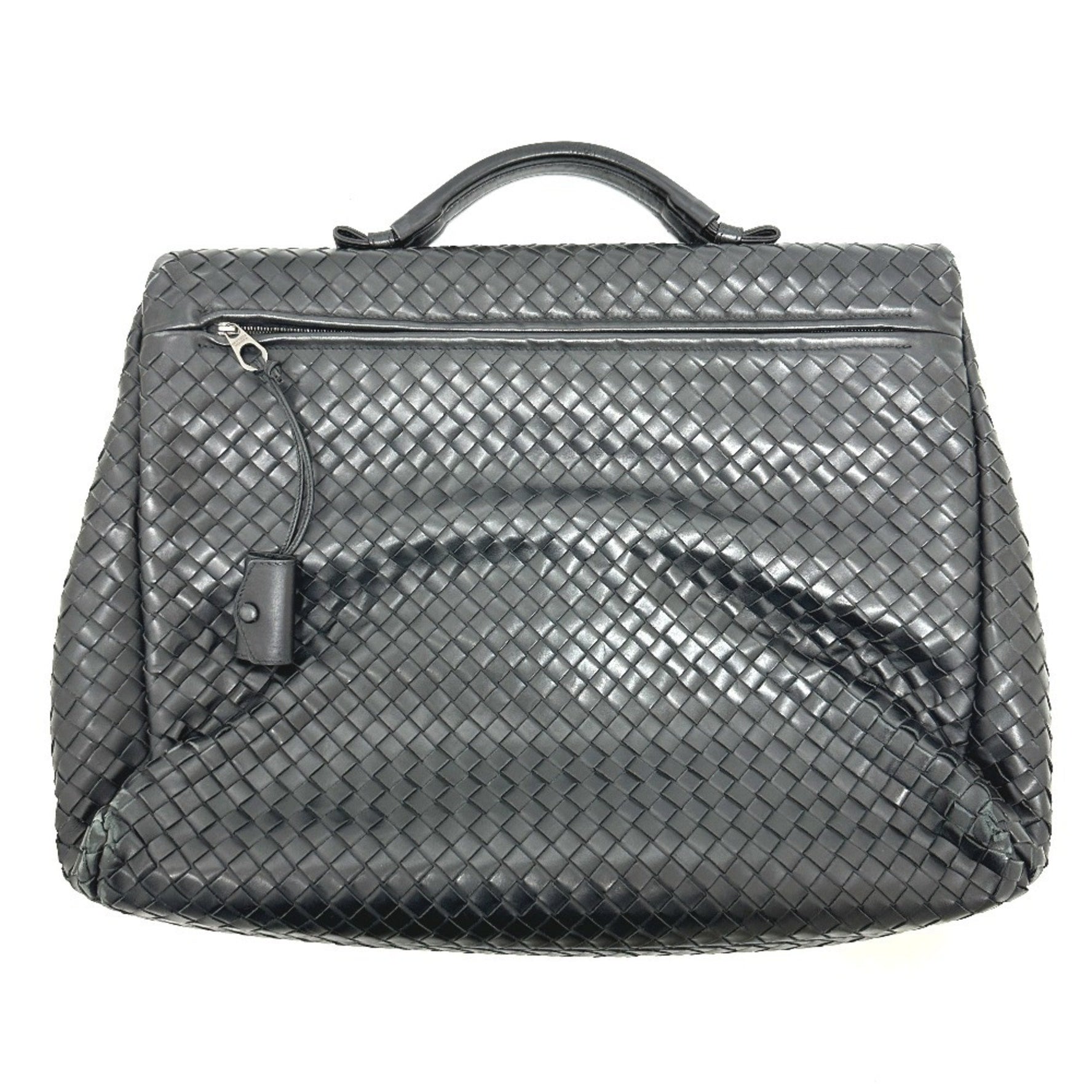 BOTTEGA VENETA Intrecciato Leather Briefcase/Business Bag