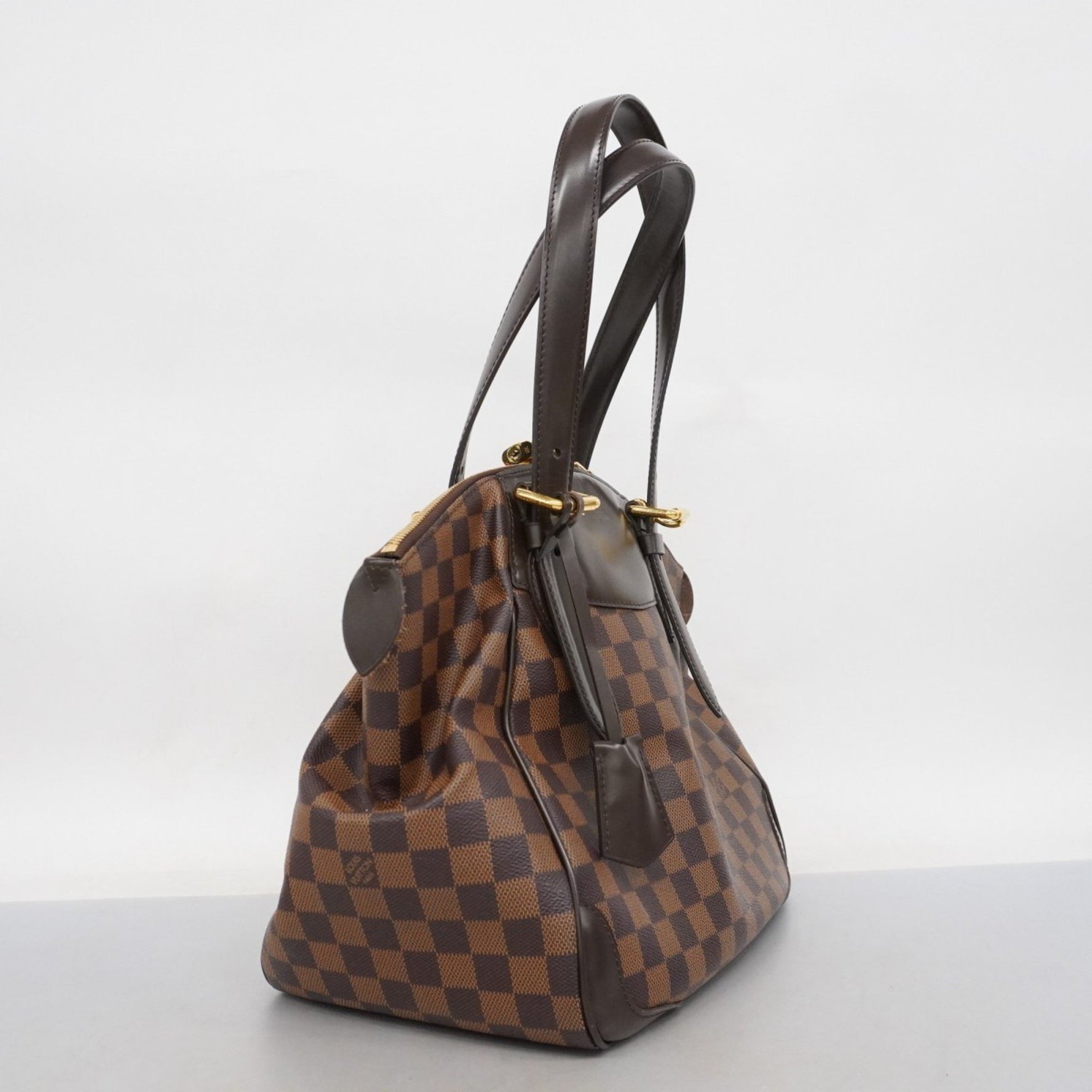 Louis Vuitton Damier Verona MM Ebene Handbag N41118 for Women