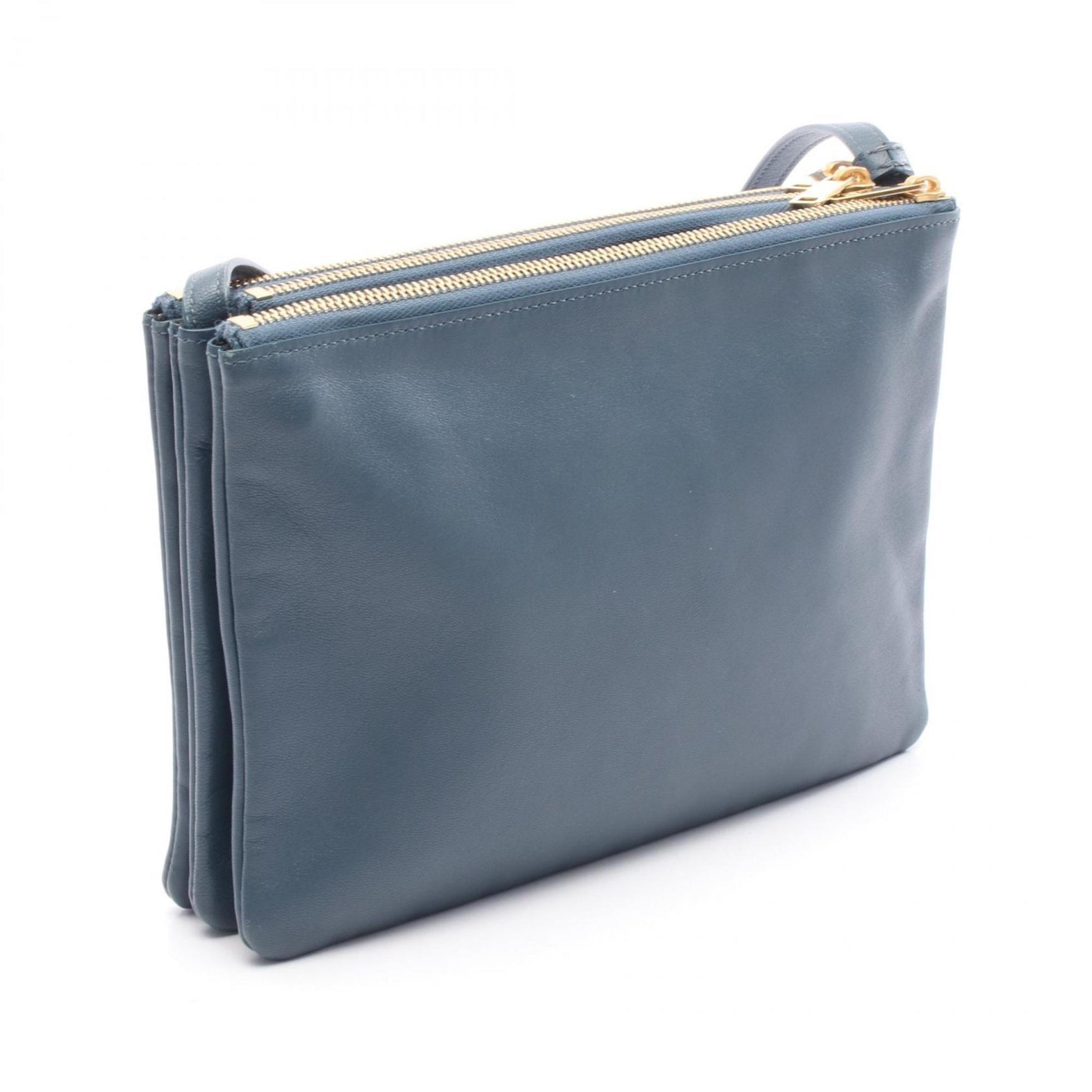 Celine TRIO LARGE Trio Large Shoulder Bag, Leather