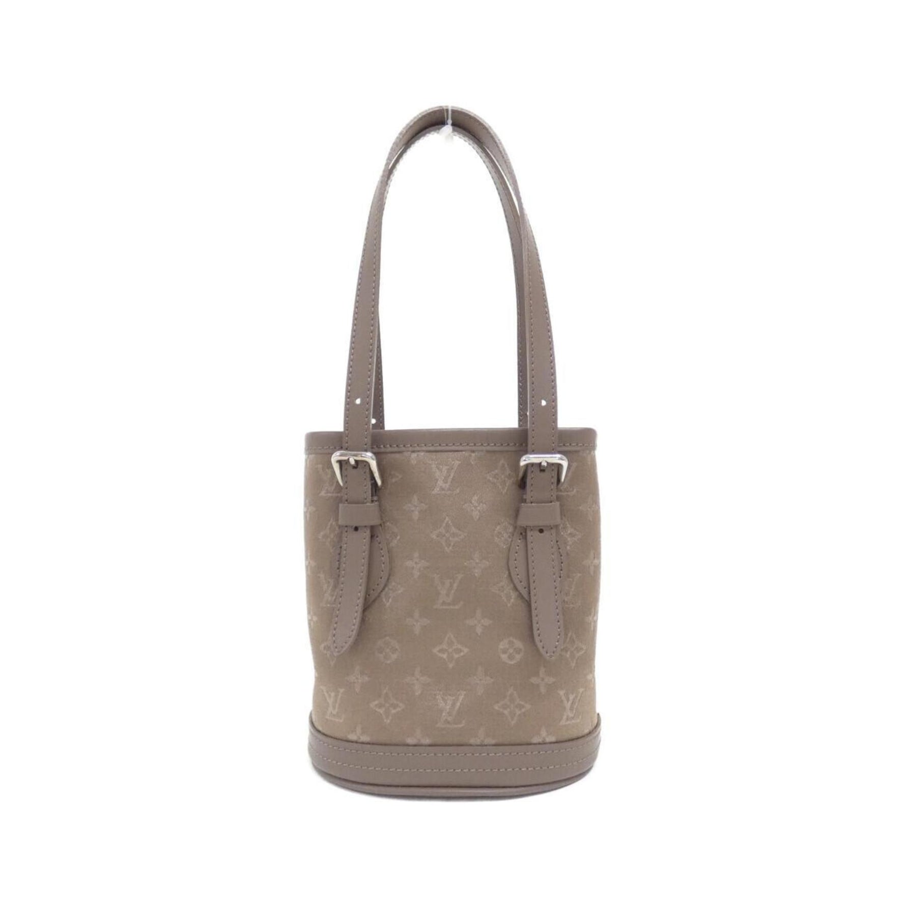 Louis Vuitton Monogram Satin Little Bucket Handbag