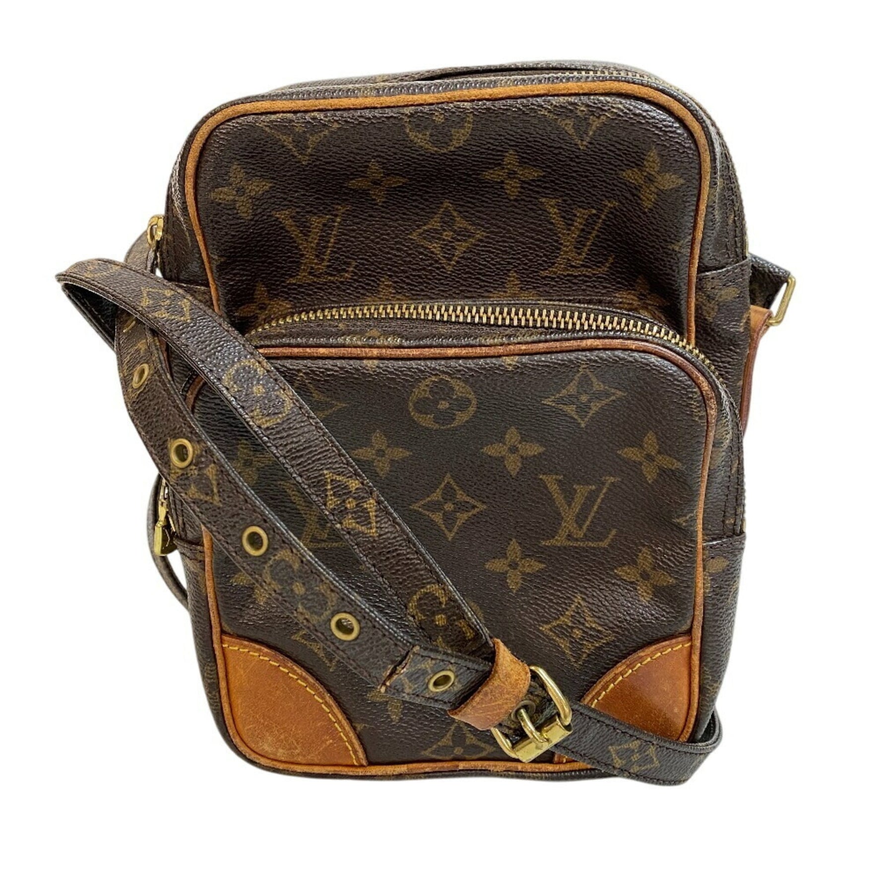 LOUIS VUITTON Amazon Monogram Shoulder Bag, Unisex