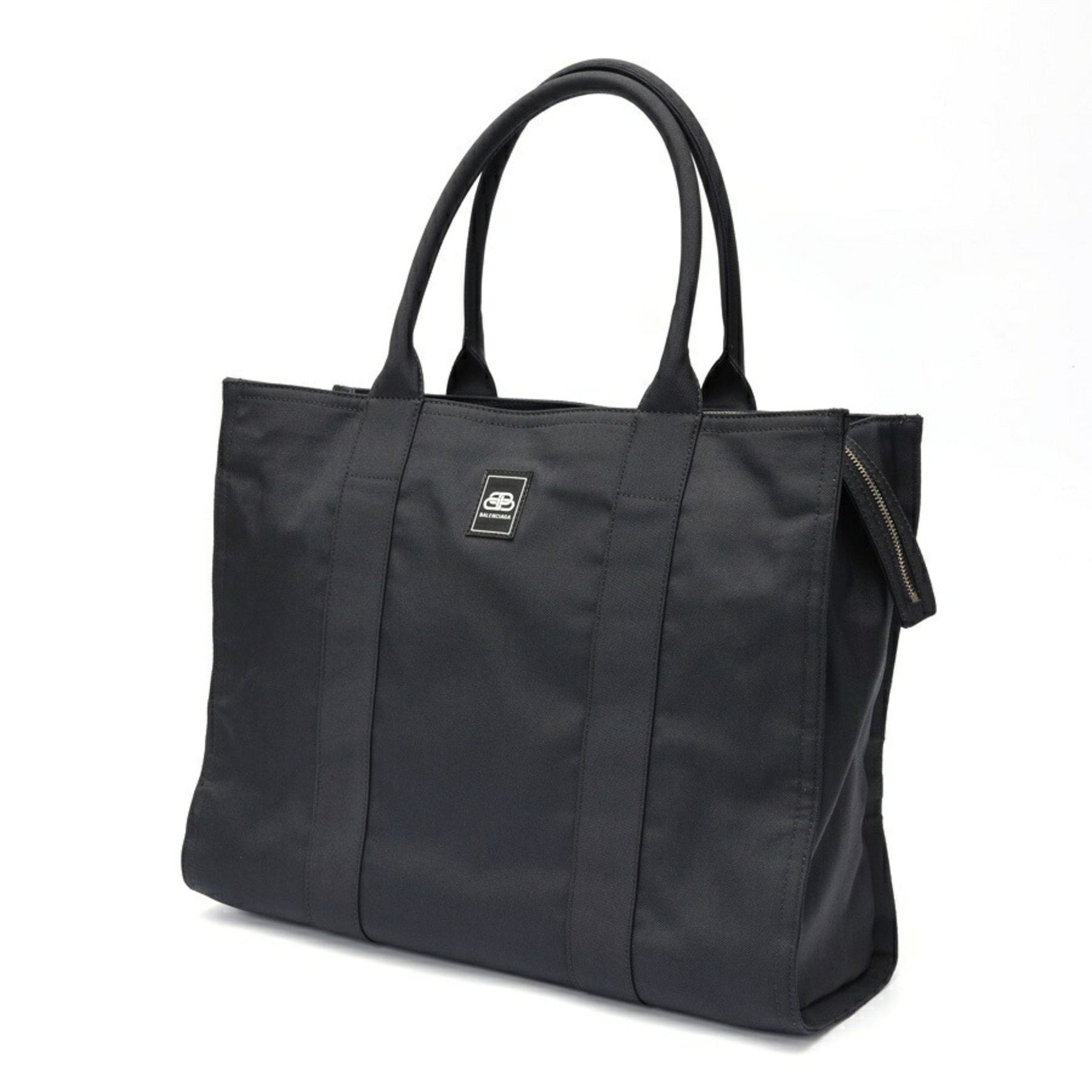 BALENCIAGA Trade Tote Bag Nylon Black S-158481