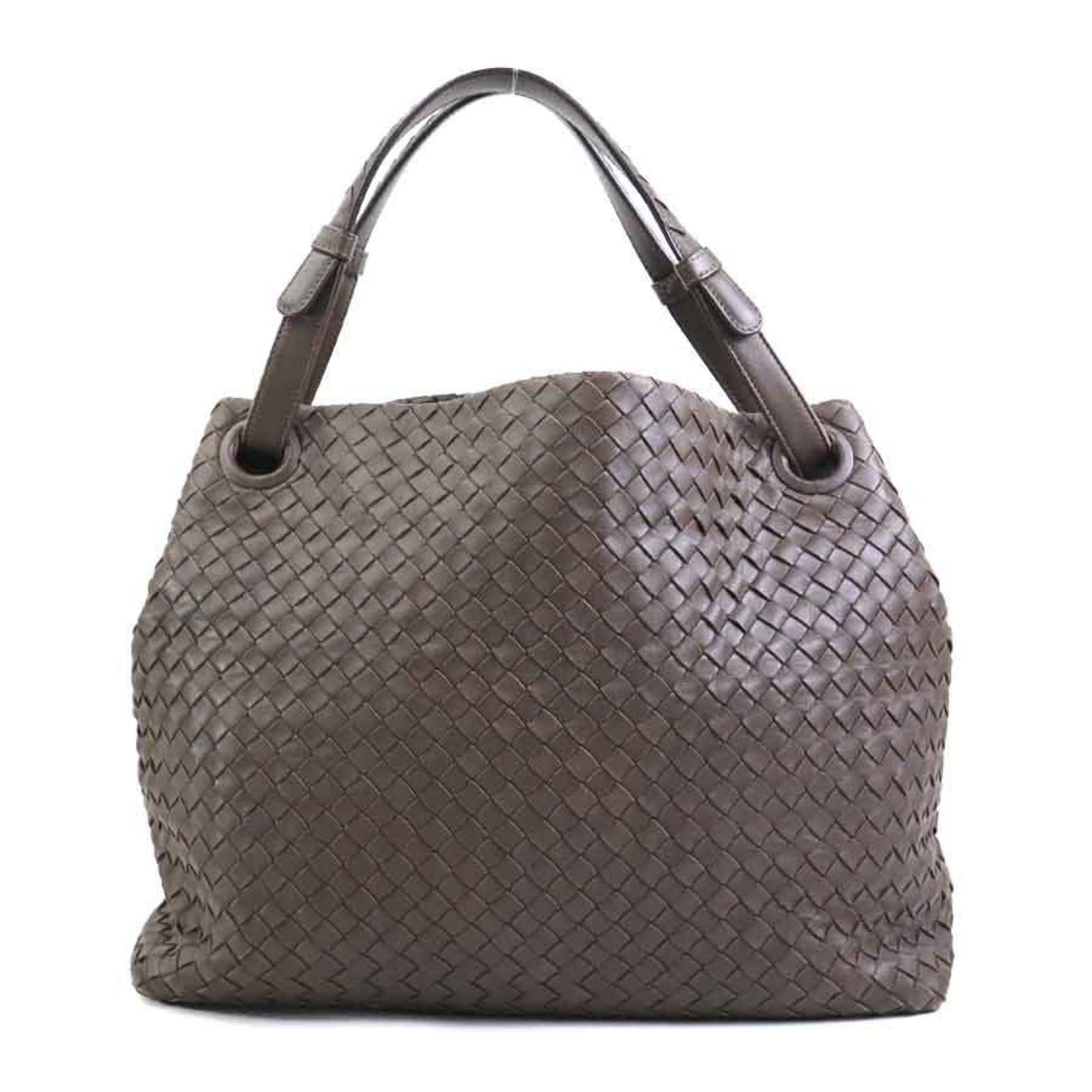 Bottega Veneta Shoulder Bag in Intrecciato Leather