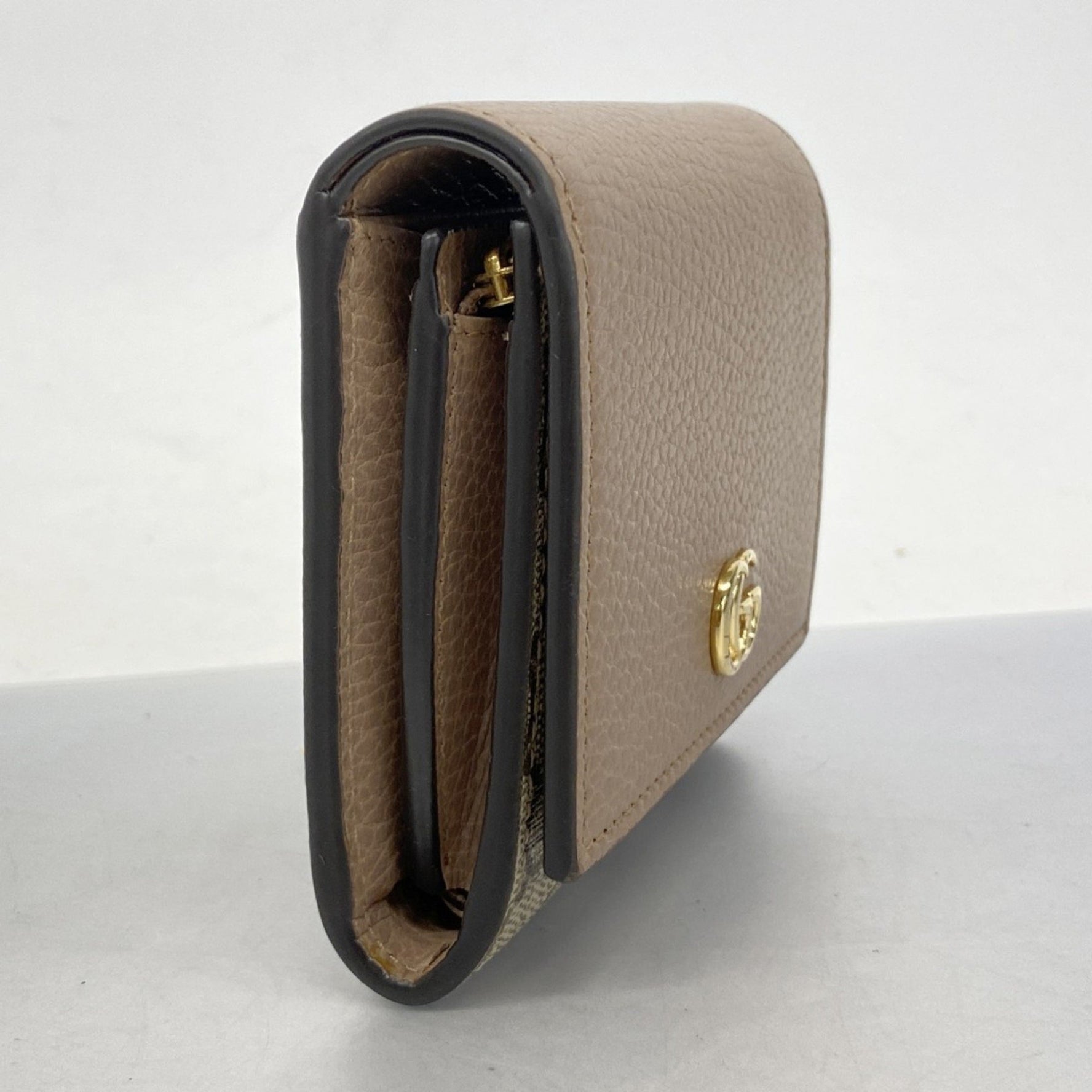 Gucci GG Marmont Supreme Wallet Leather