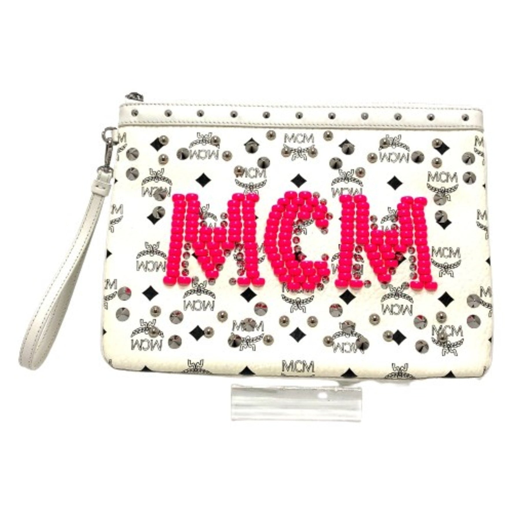 MCM Logogram bag flat pouch Clutch bag