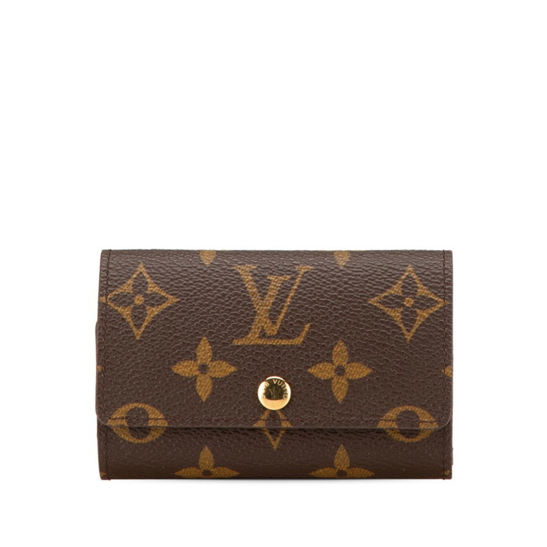Louis Vuitton Monogram Multicle 6 Key Case PVC Leather