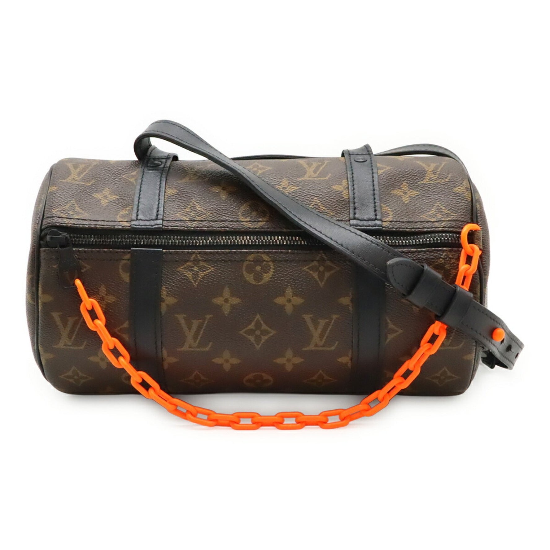 LOUIS VUITTON Monogram Solar Ray Mini Polochon Shoulder Bag with Chain, Virgil Abloh