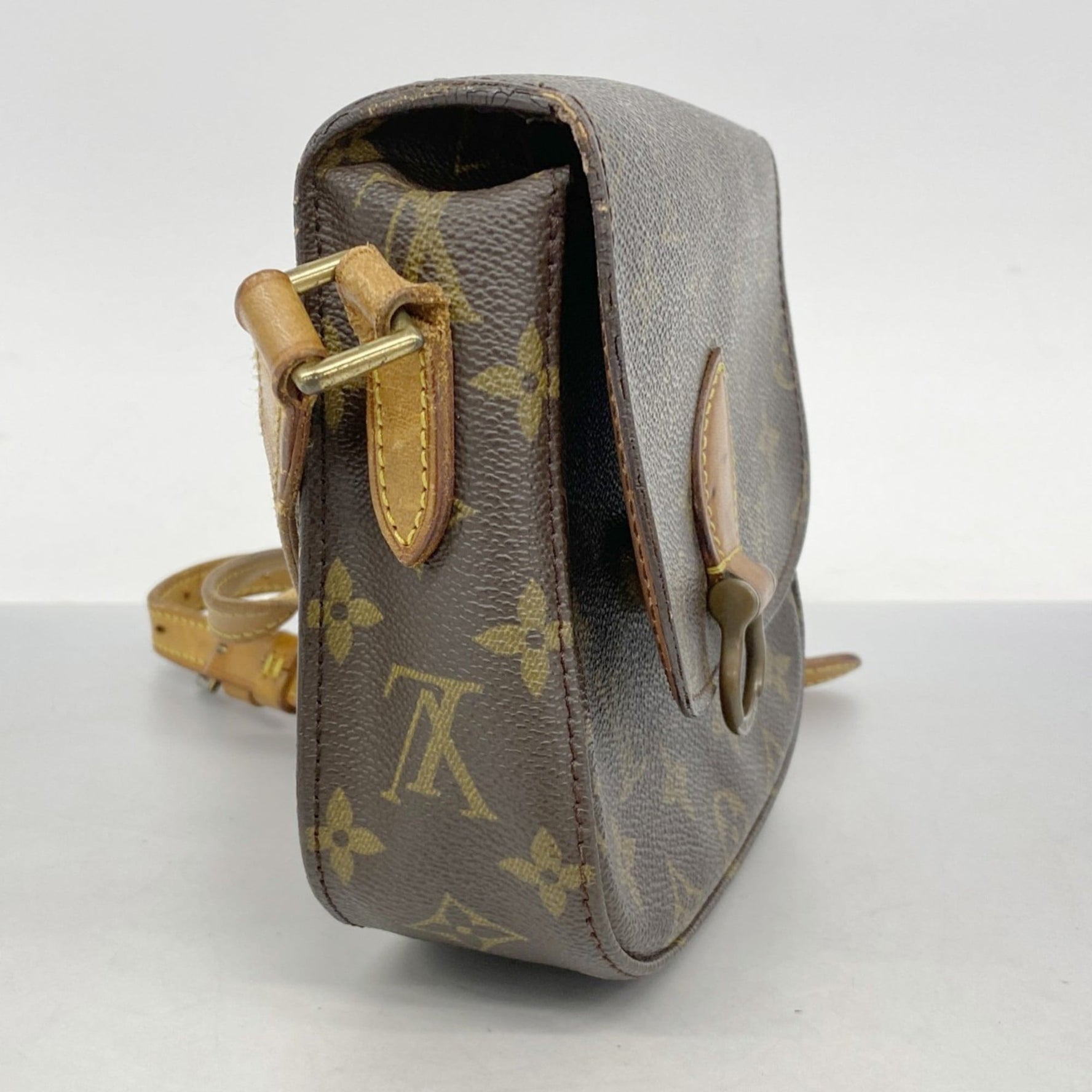 Louis Vuitton Monogram Mini Saint-Cloud Shoulder Bag