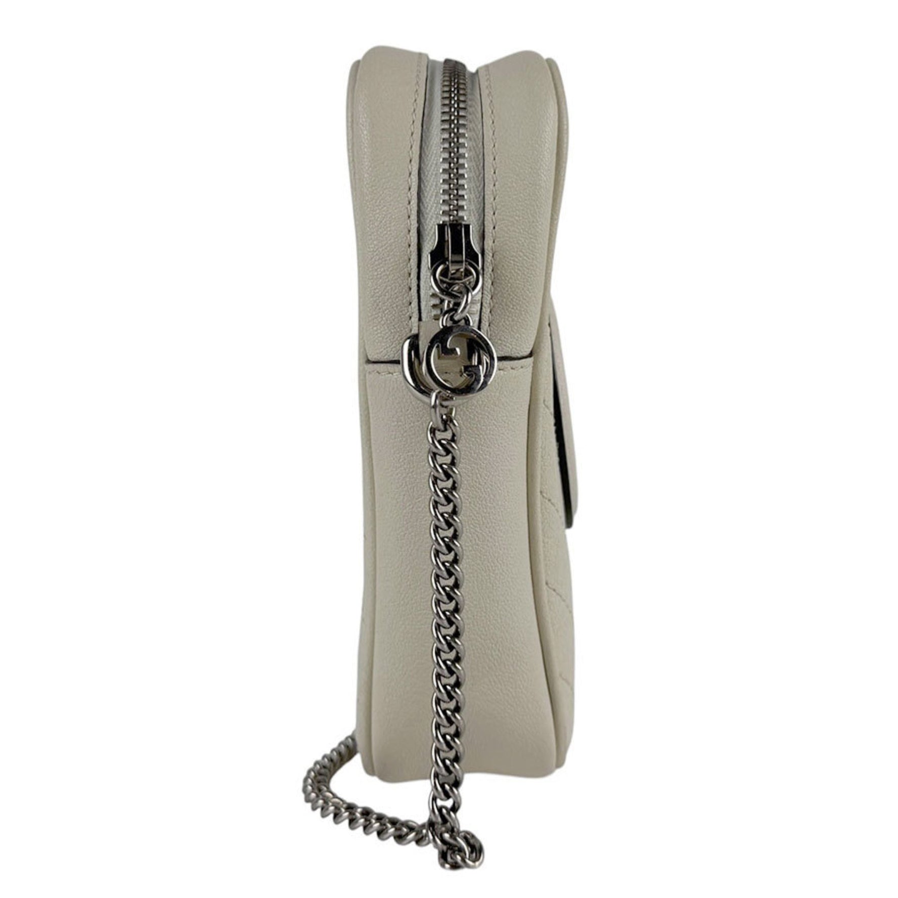 GUCCI Shoulder Bag Blondie Leather