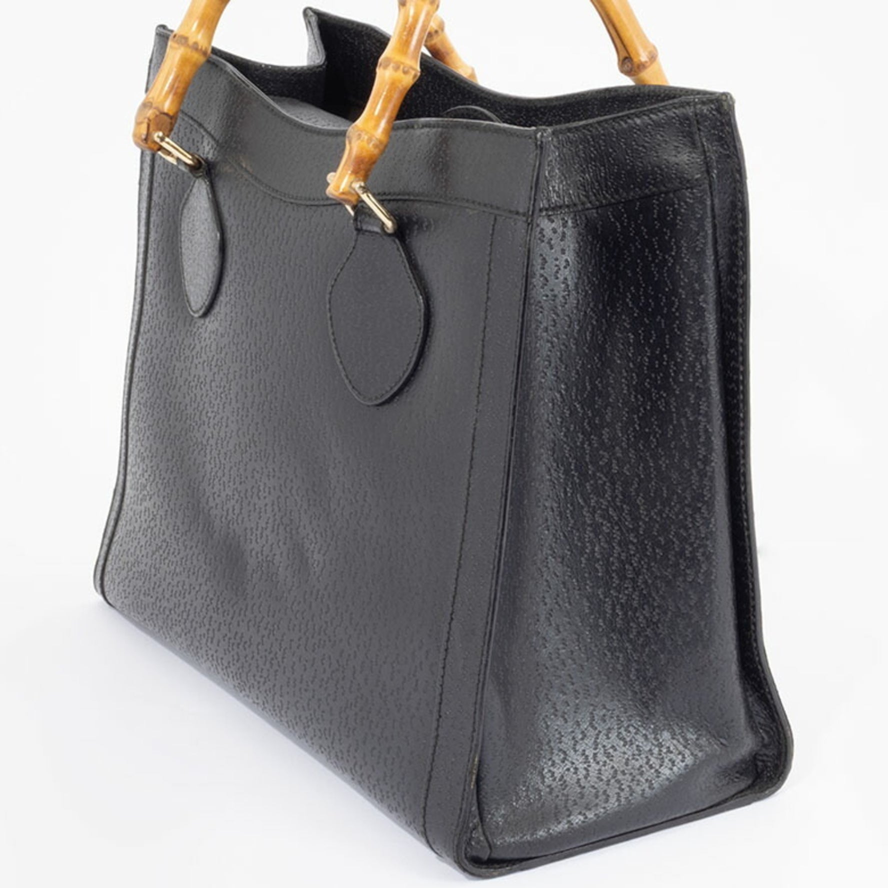 Gucci Bamboo Tote Bag Leather Storage