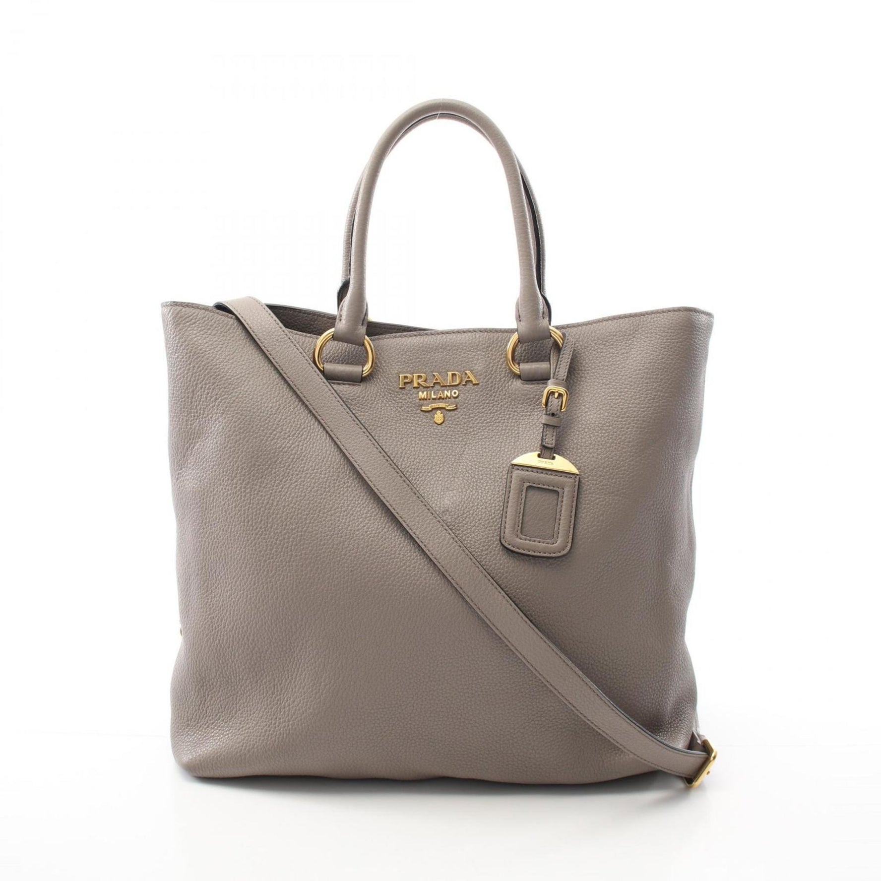 Prada VITELLO PHENIX Tote Bag, Leather