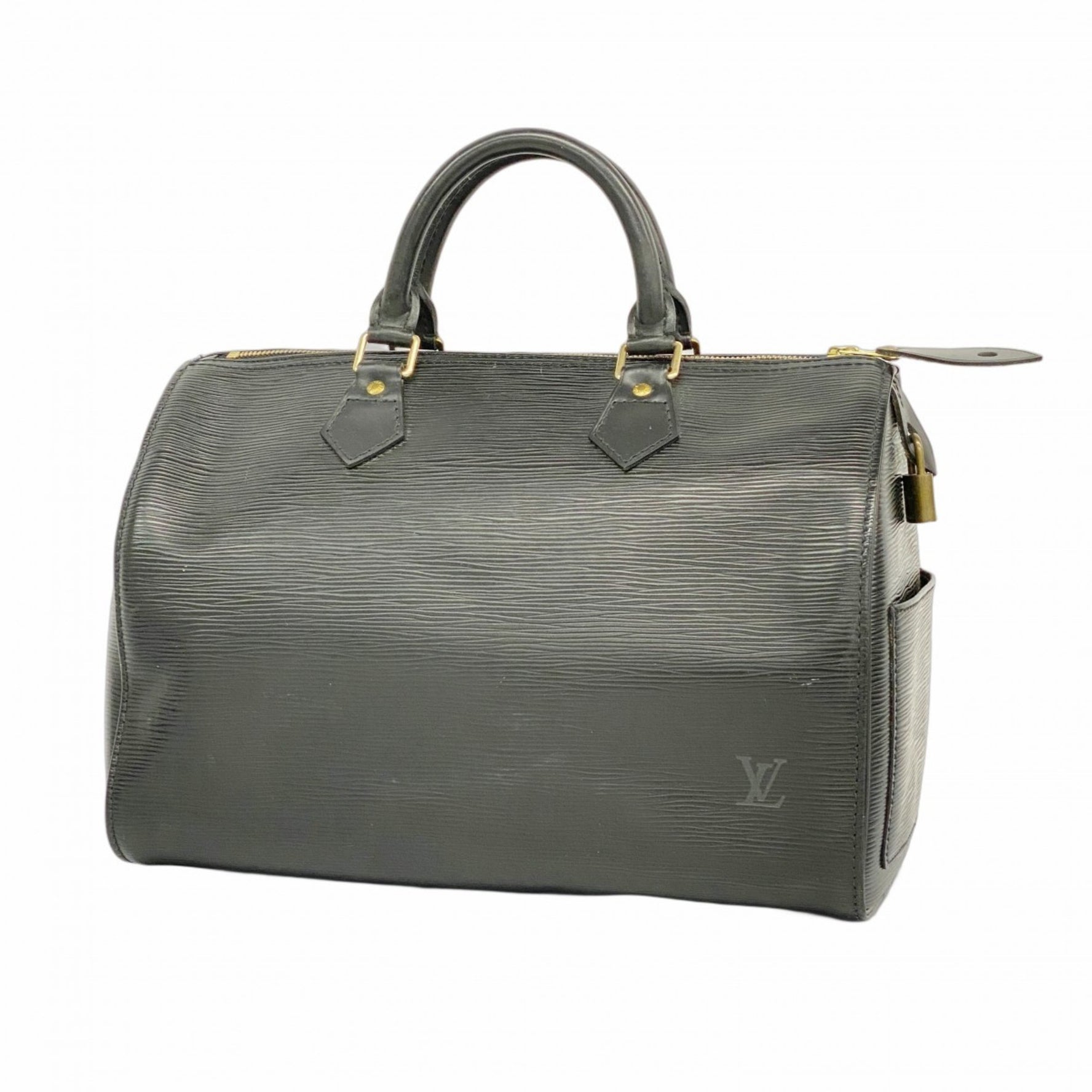 Louis Vuitton Epi Speedy 30 Handbag M43002 Noir Women's