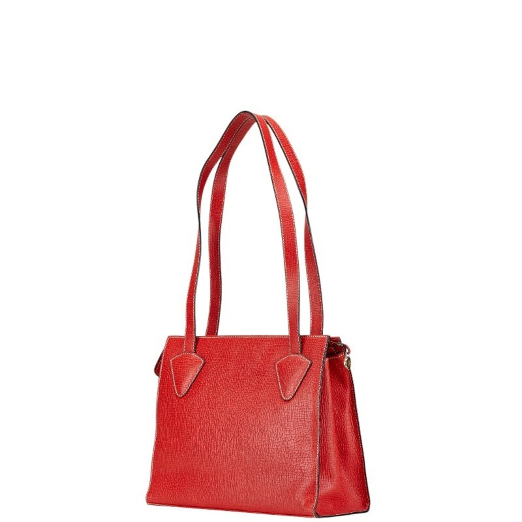 LOEWE tote bag in red leather
