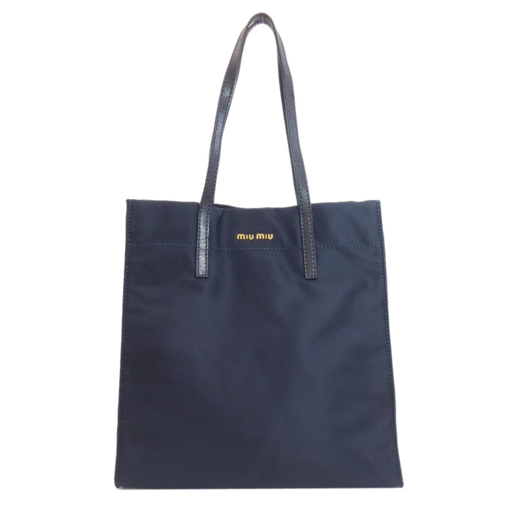 Miu Miu Miu logo tote bag, nylon material, MIUMIU