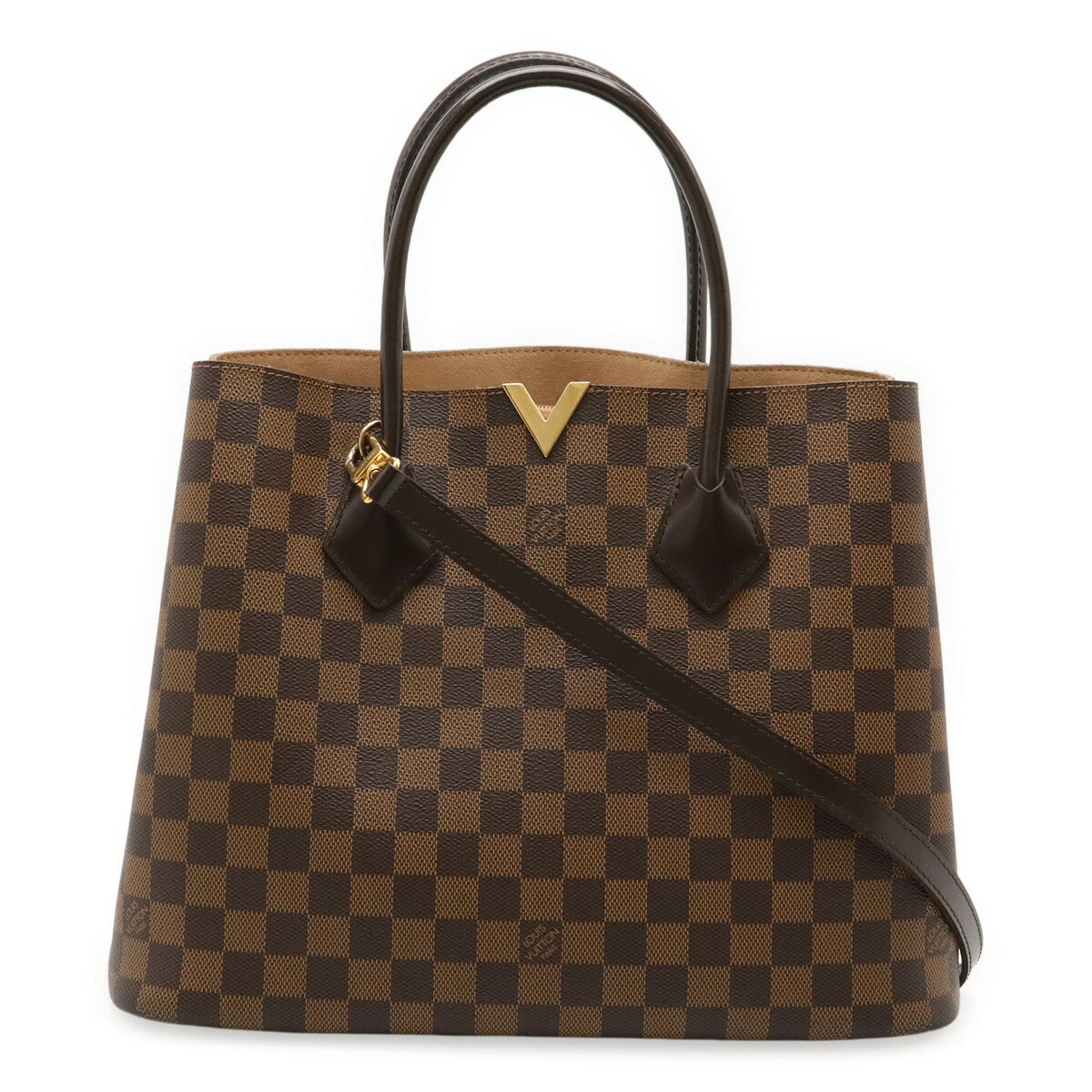 Louis Vuitton Damier Kensington Tote Bag, Handbag, Shoulder Bag