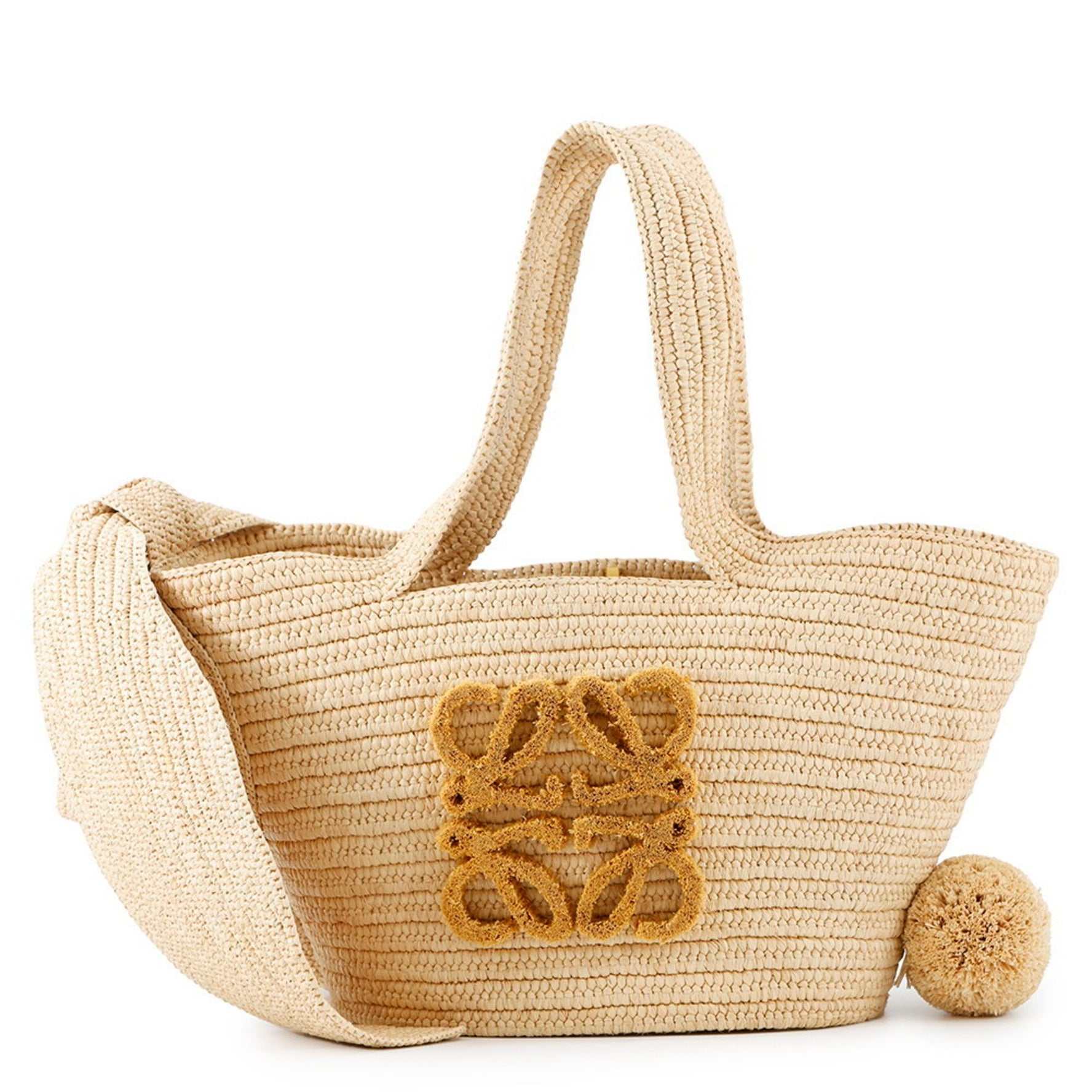 Loewe Bunny Basket Bag Raffia Rabbit