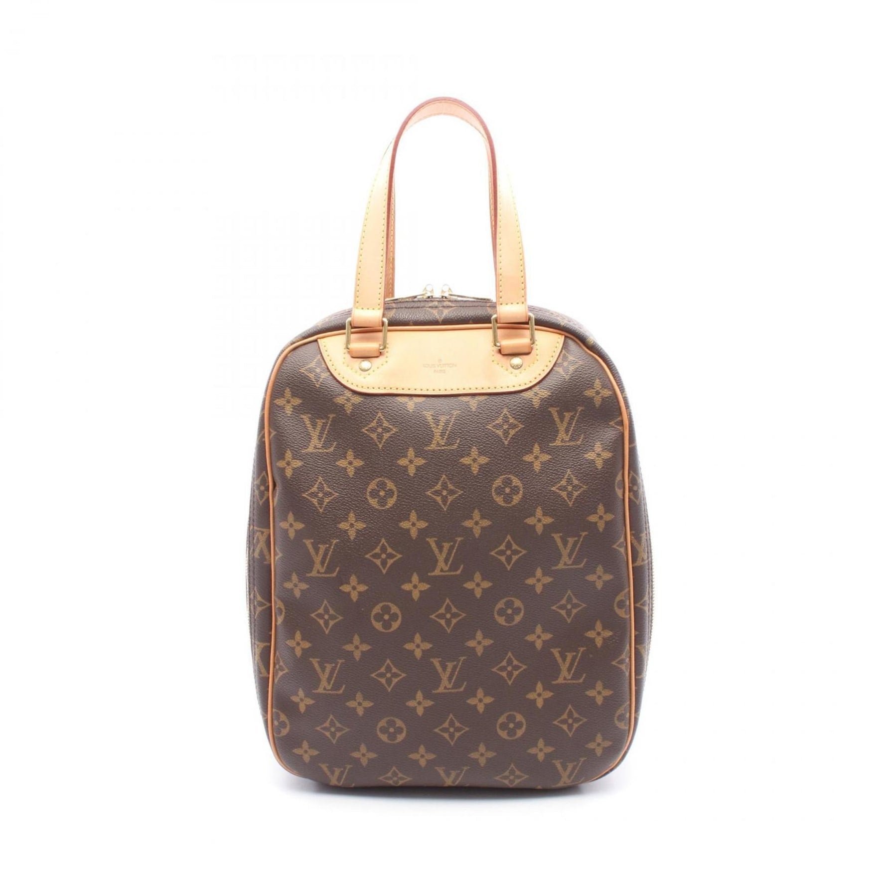 Louis Vuitton Excursion Handbag Coated Canvas Leather Monogram