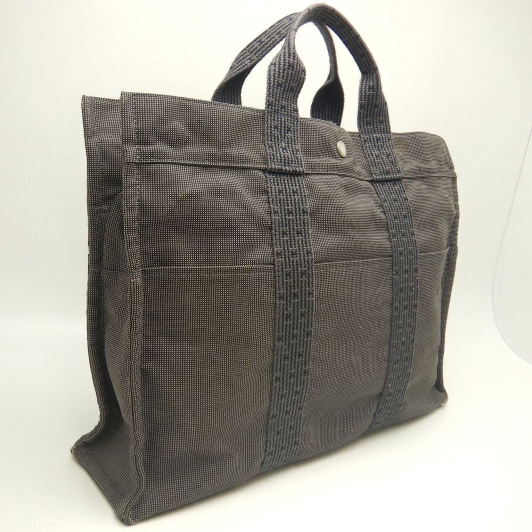 HERMES Air Line Tote MM Bag, Polyester