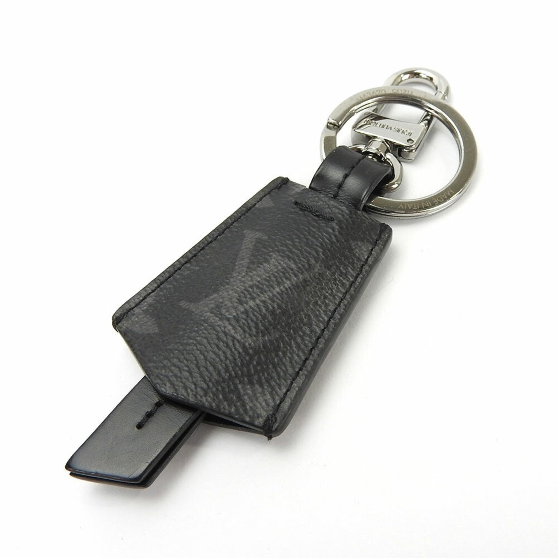Louis Vuitton Key Ring Porte-Clé Cloche Clé Monogram Eclipse Bag Charm