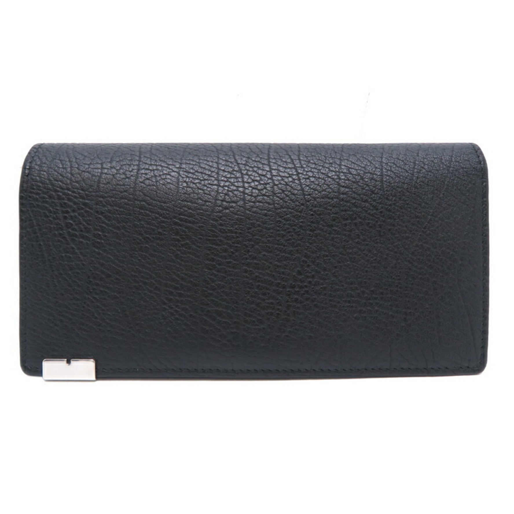 Burberry B-Cut Continental Wallet Men's Long Leather Black