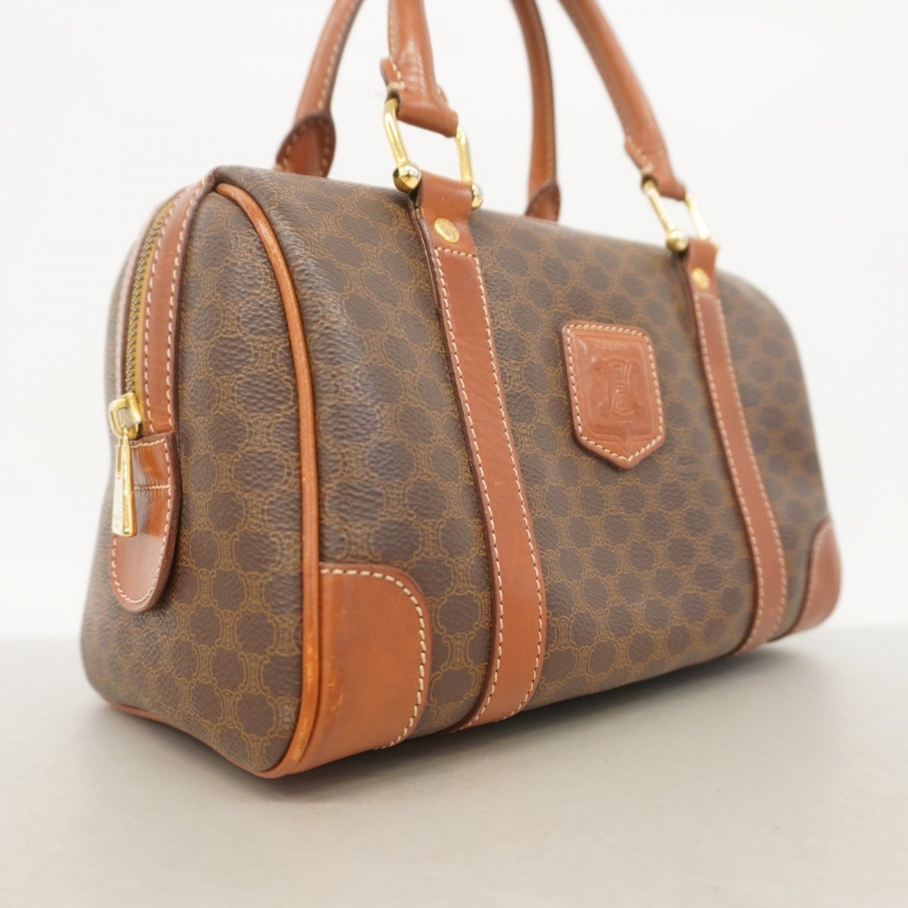 Celine handbag Macadam brown women's