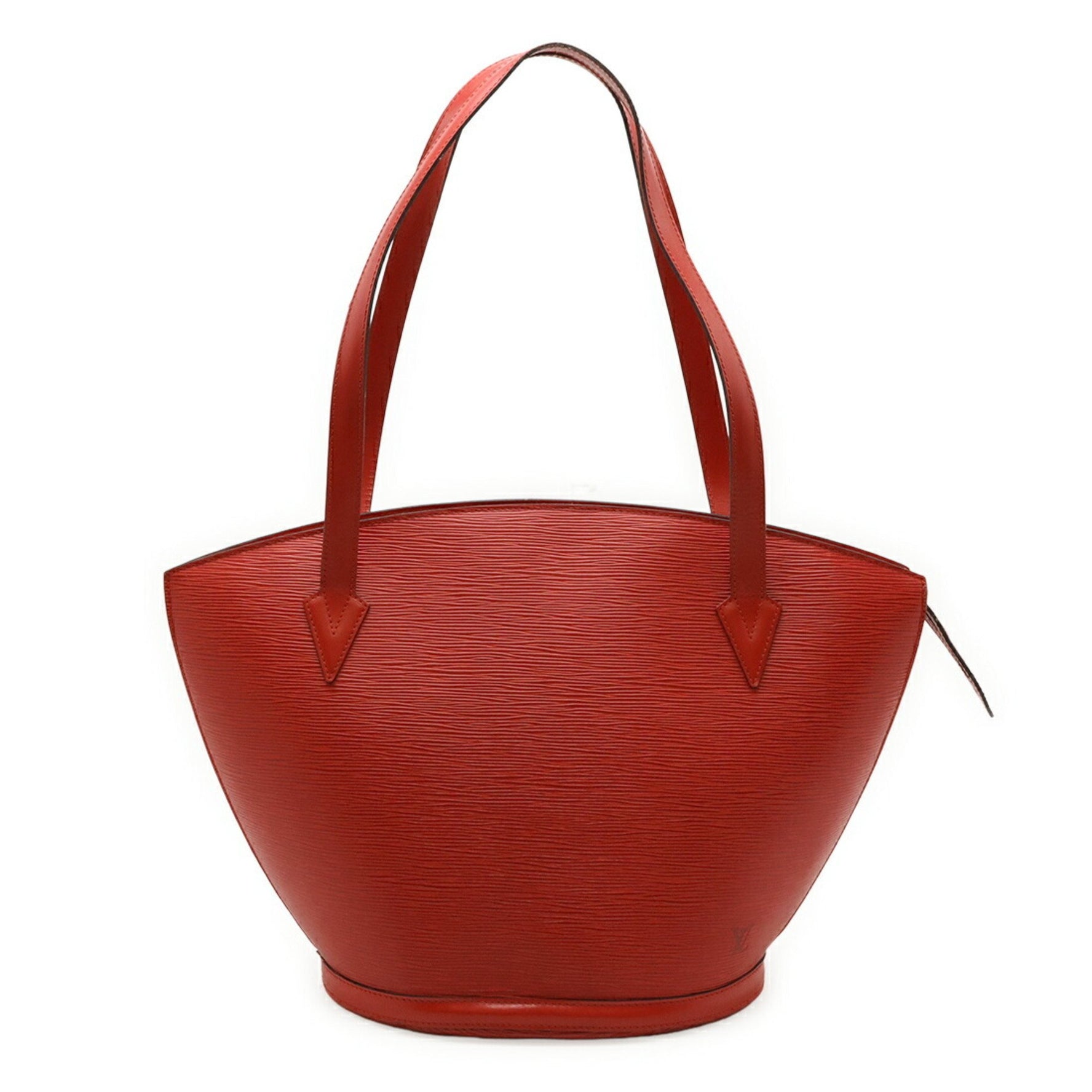 Louis Vuitton Epi Saint-Jacques Shoulder Bag Tote in Castilian Red