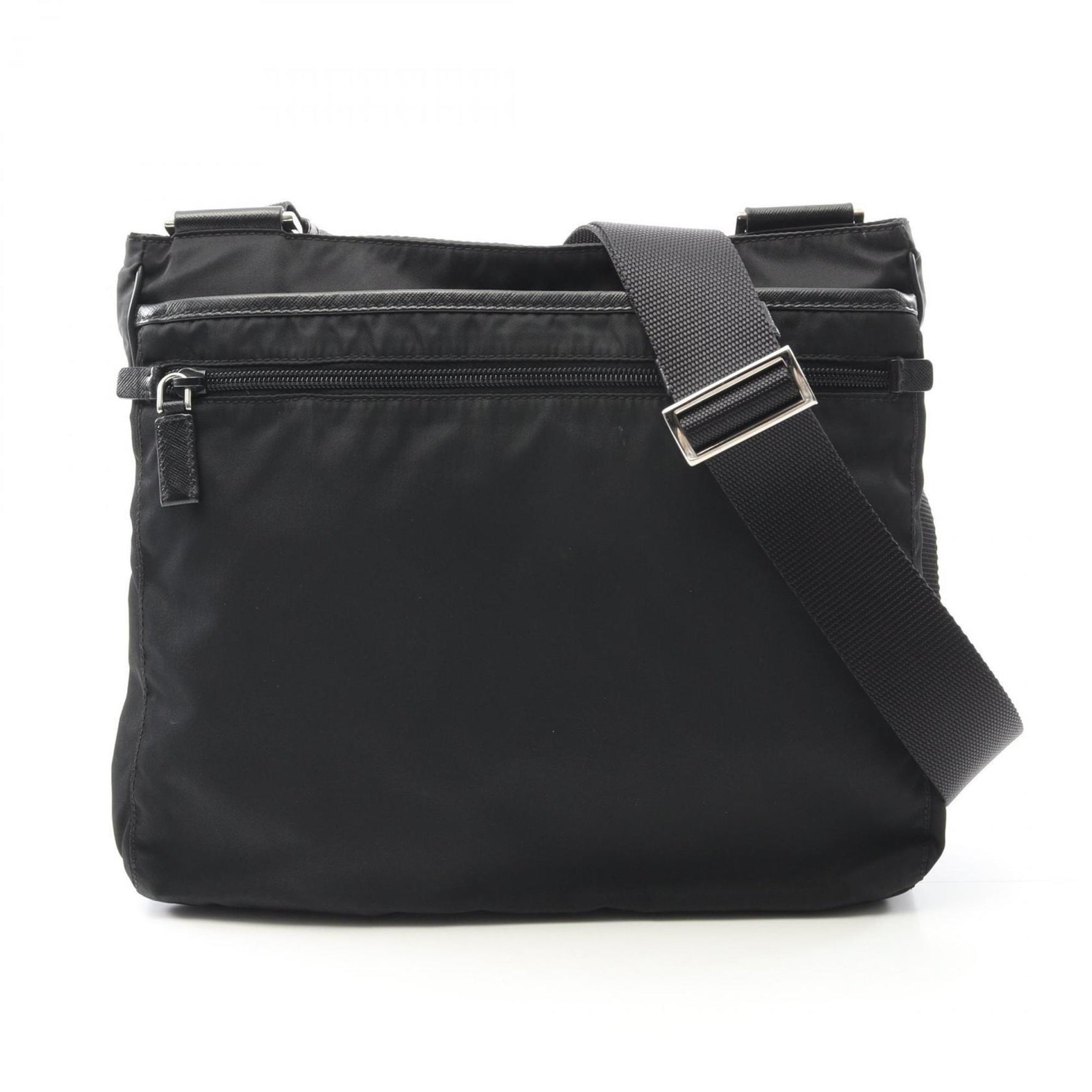 Prada Viaggio Shoulder Bag in Nylon and Saffiano Leather