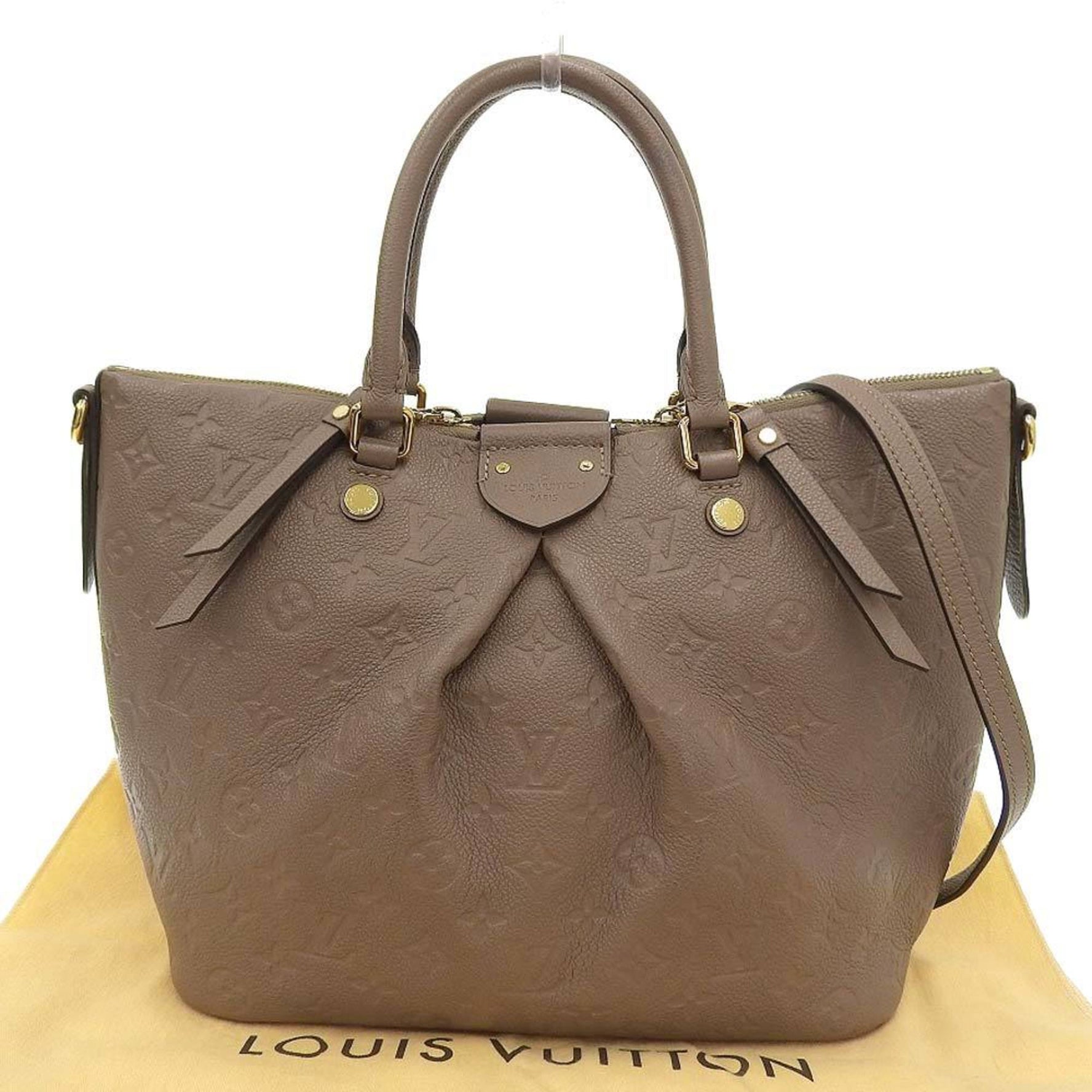 Louis Vuitton Monogram Implant Mazarine MM Handbag