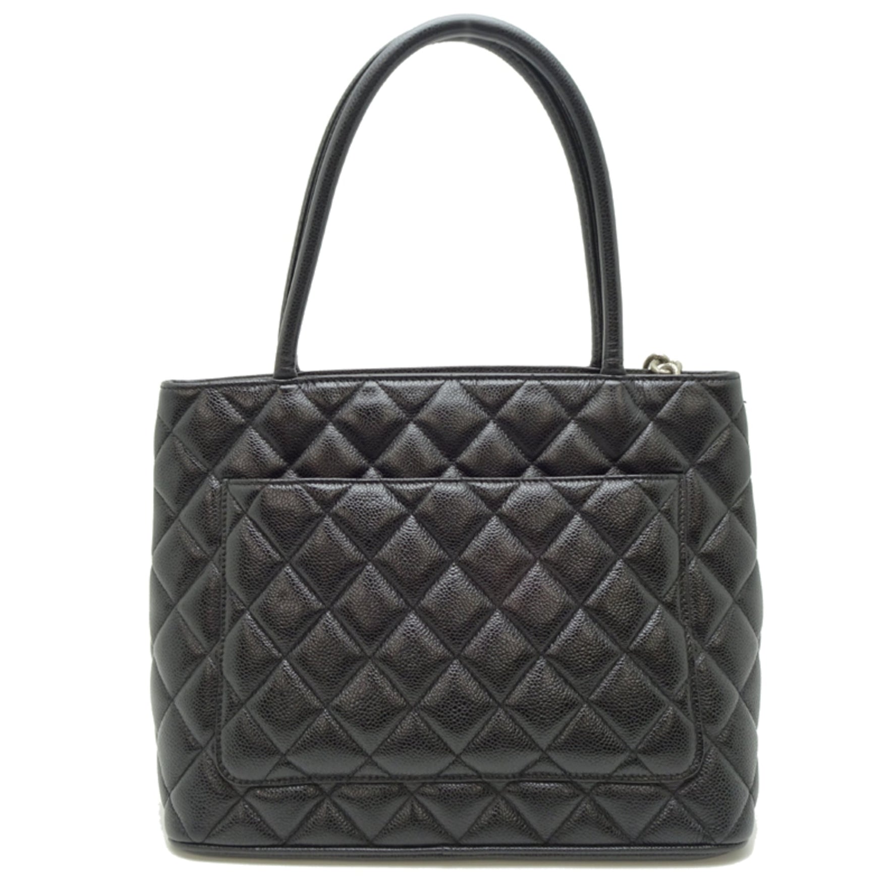 Chanel Reissue Tote Handbag Caviar Leather