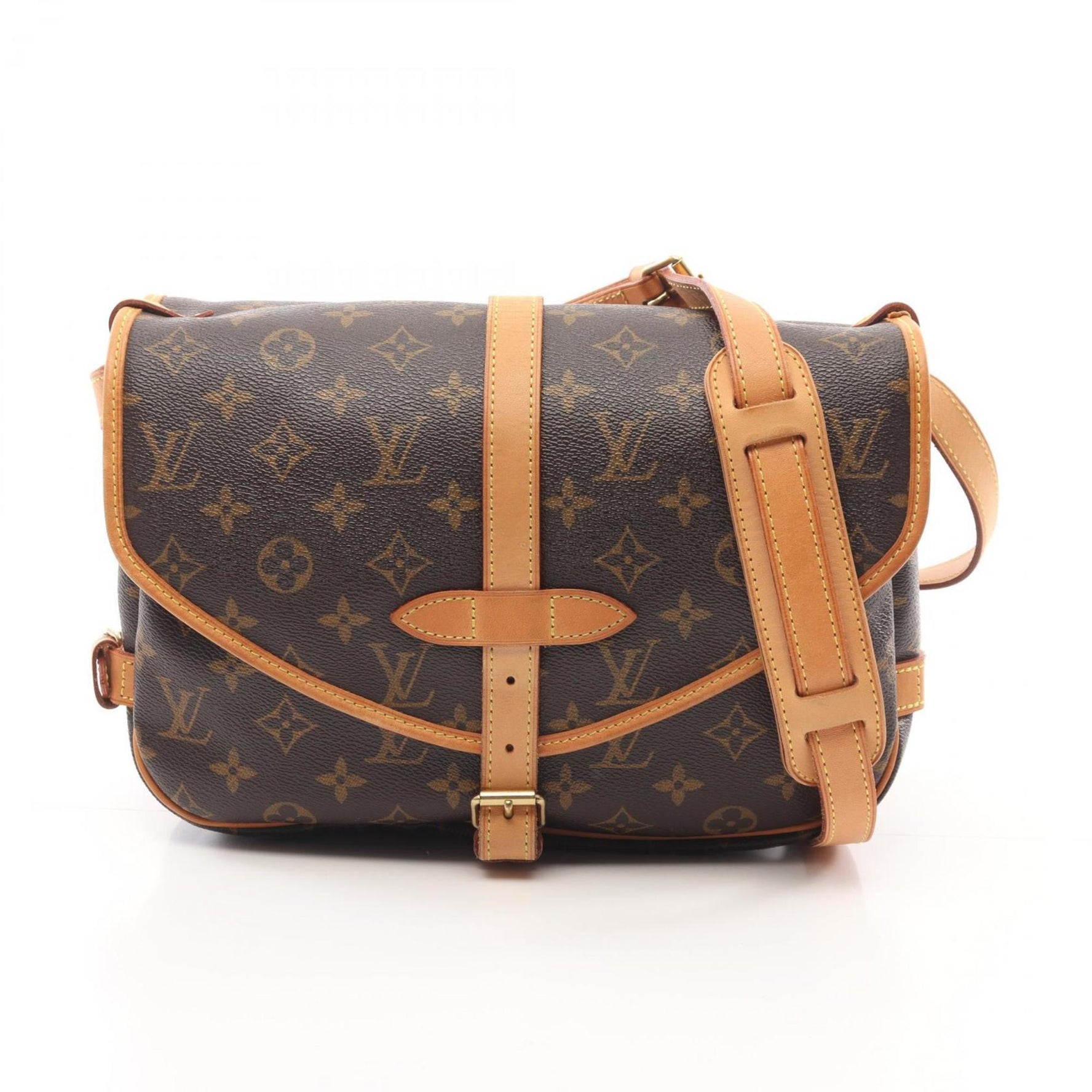 Louis Vuitton Saumur 30 Shoulder Bag, Coated Canvas and Leather, Monogram