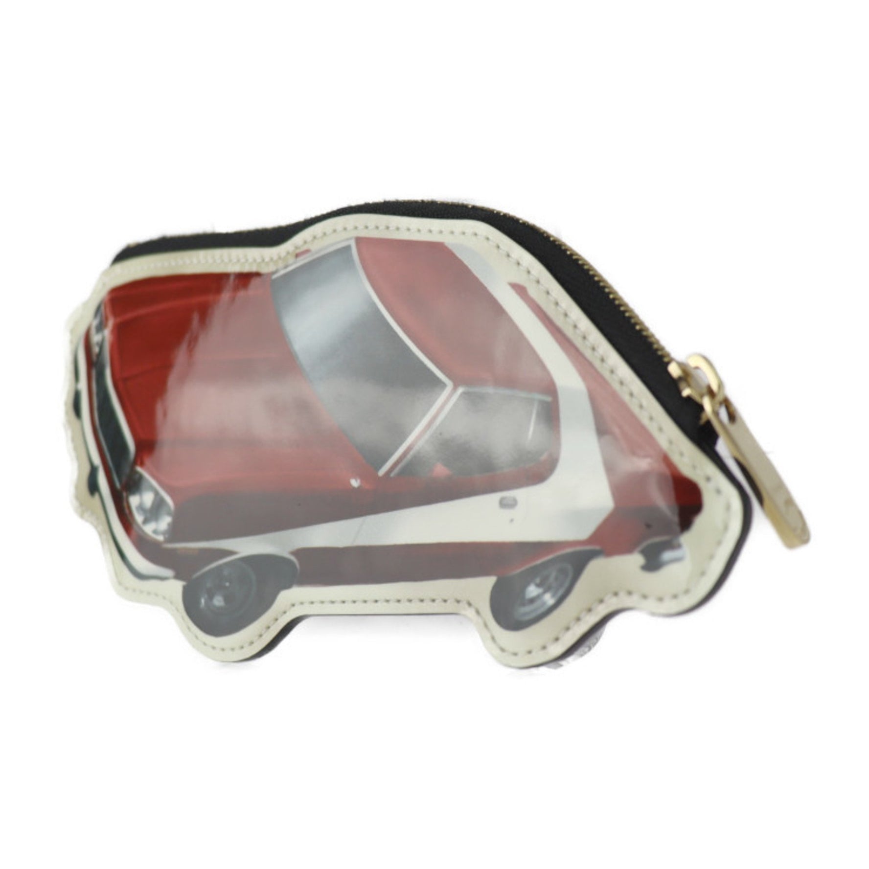 Louis Vuitton Portomone Voiture Coin Case Patent Leather Multicolor Gold Hardware Purse Car Vuitton